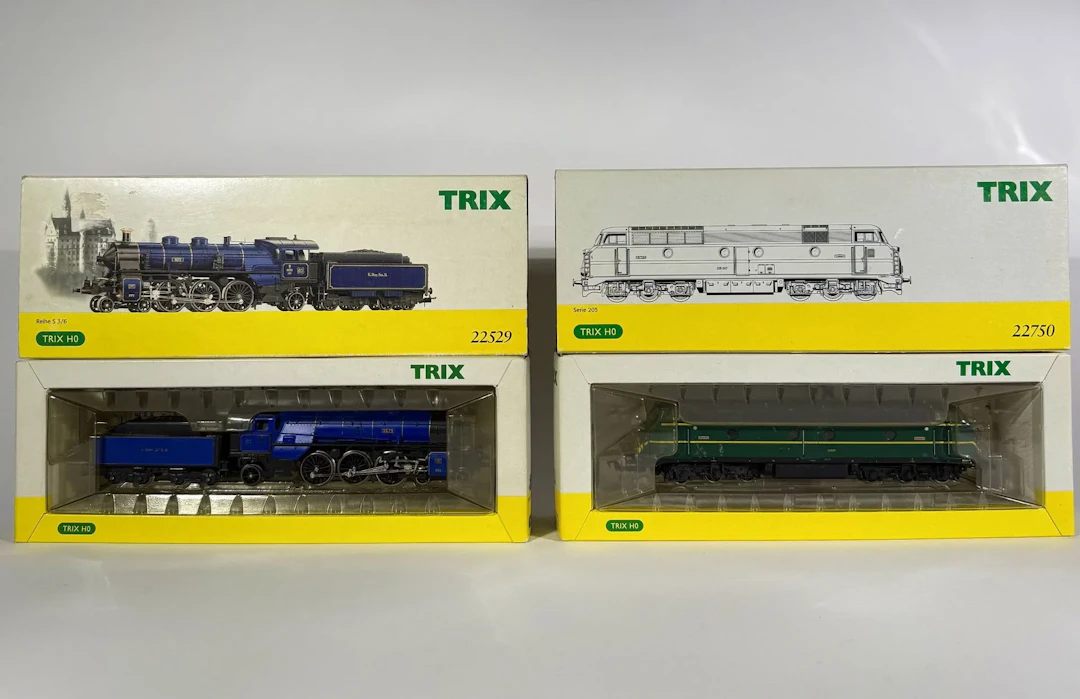 Rare and beautiful Trix locomotives (a Märklin subsidiary si - Lot 318