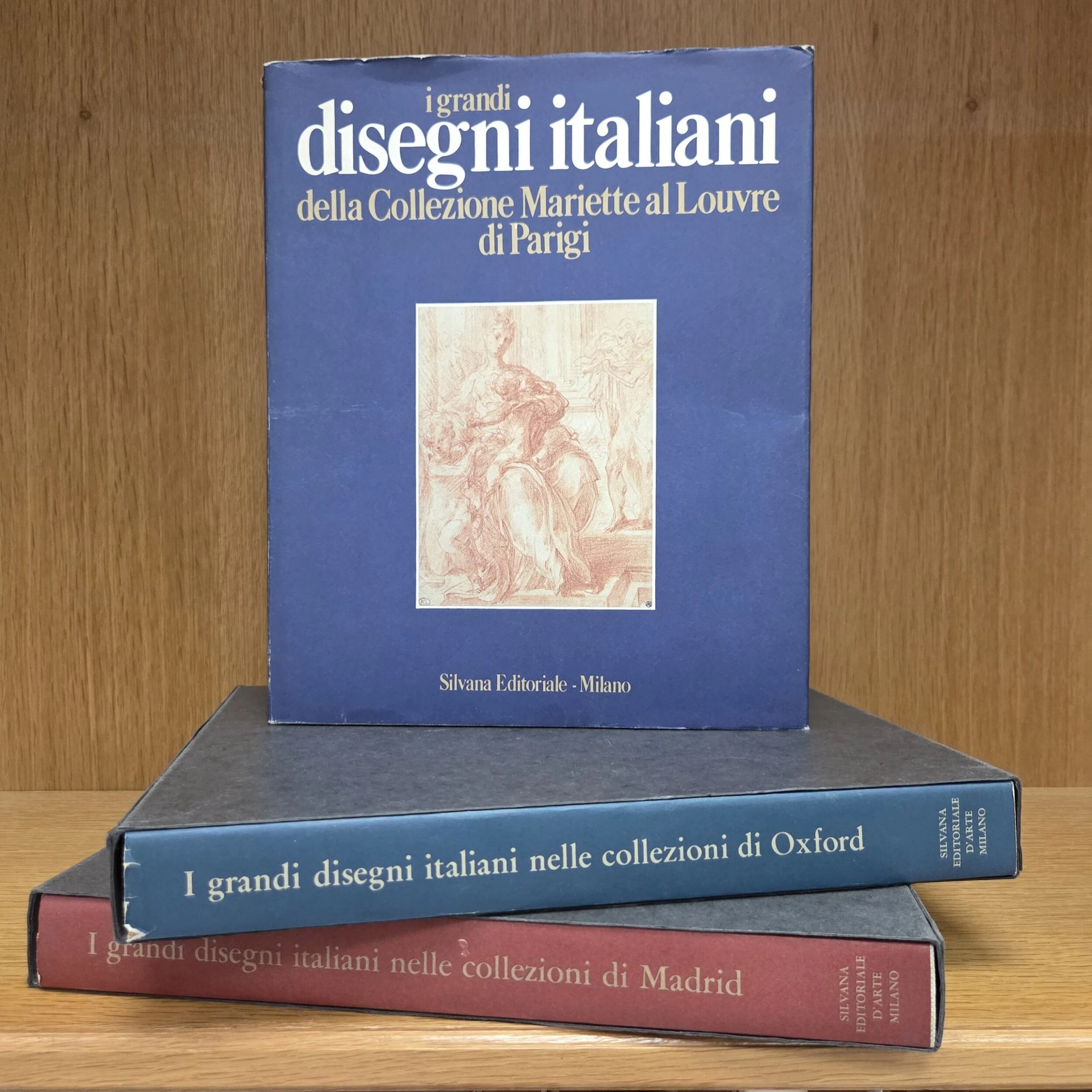 Set of three books on Italian drawing: - I grandi disegni it - Lot 338