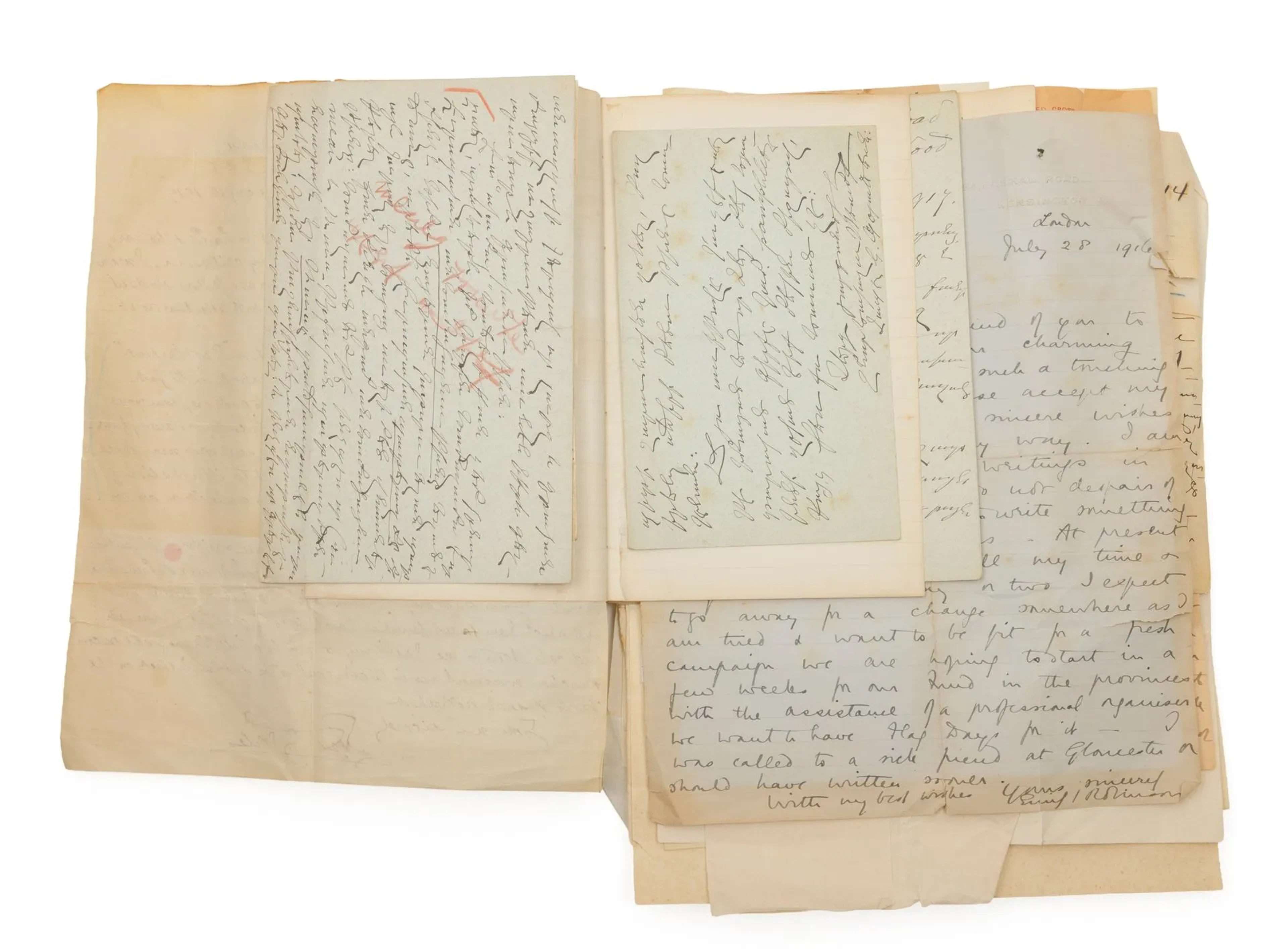 Armène Ardontz Archives, 1907-1922 - Lot 299