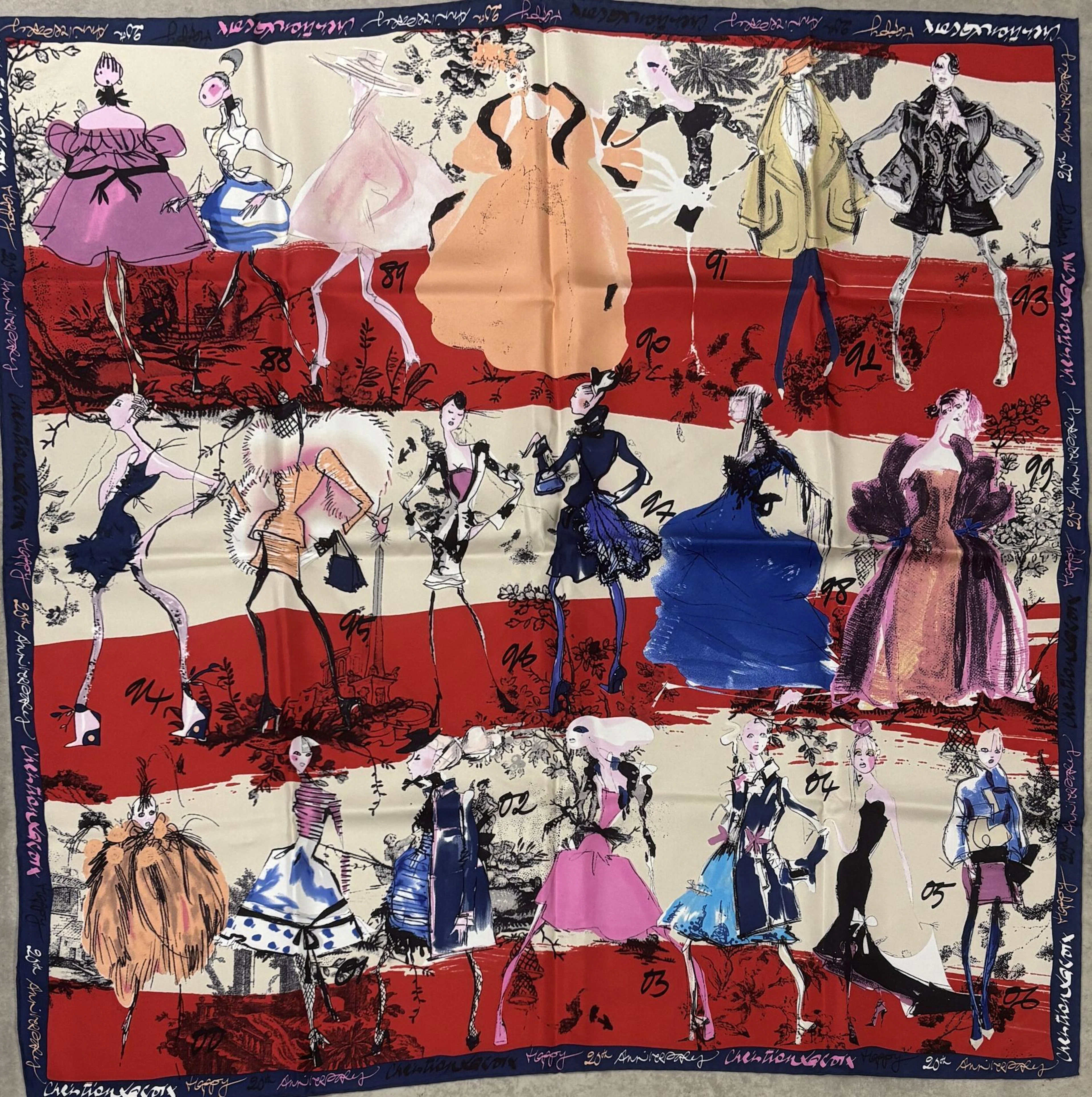 CHRISTIAN LACROIX scarves and LOUIS VUITTON - Lot 57