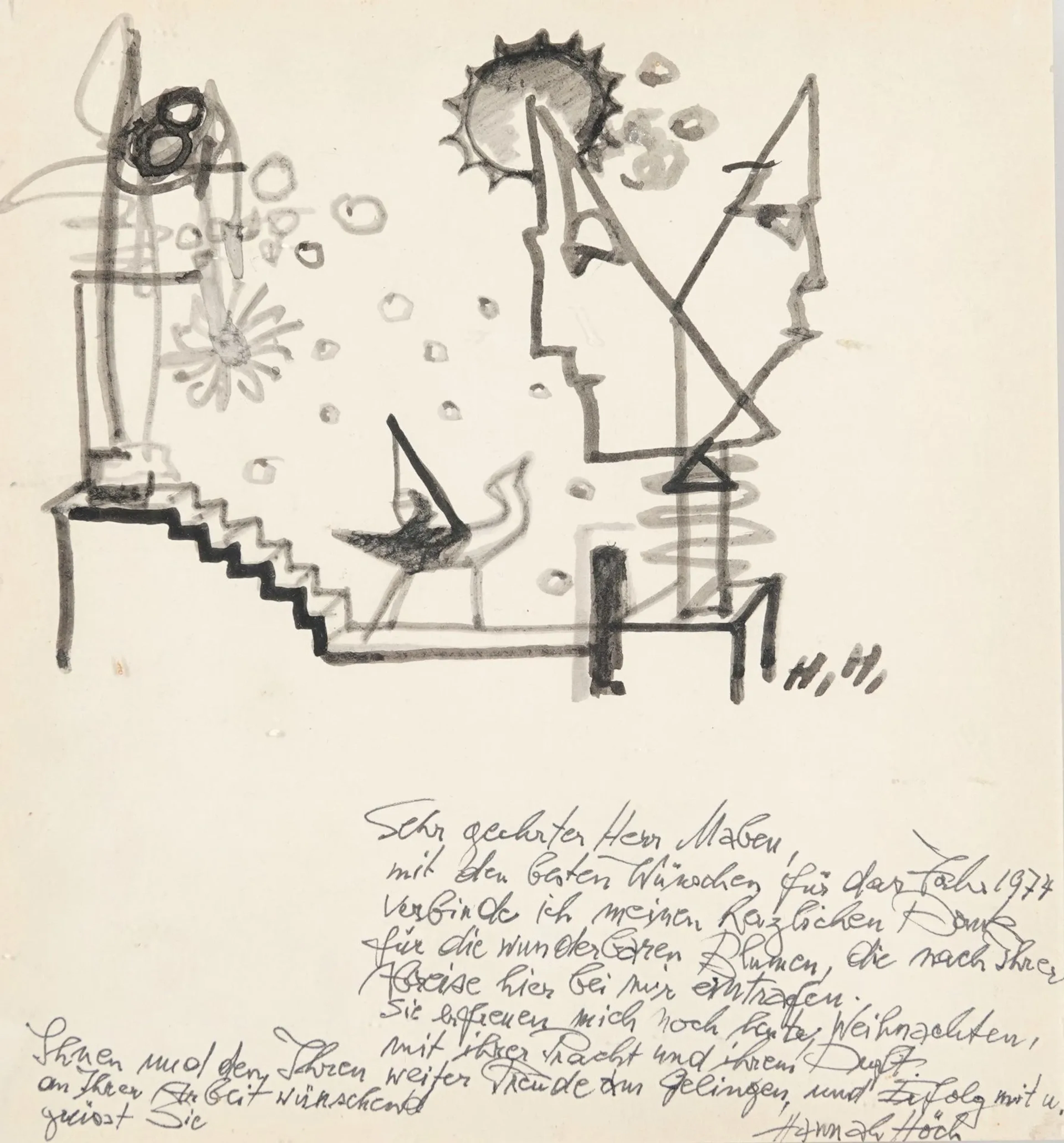 Hannah HÖCH (Germany, 1889-1978) - Lot 72
