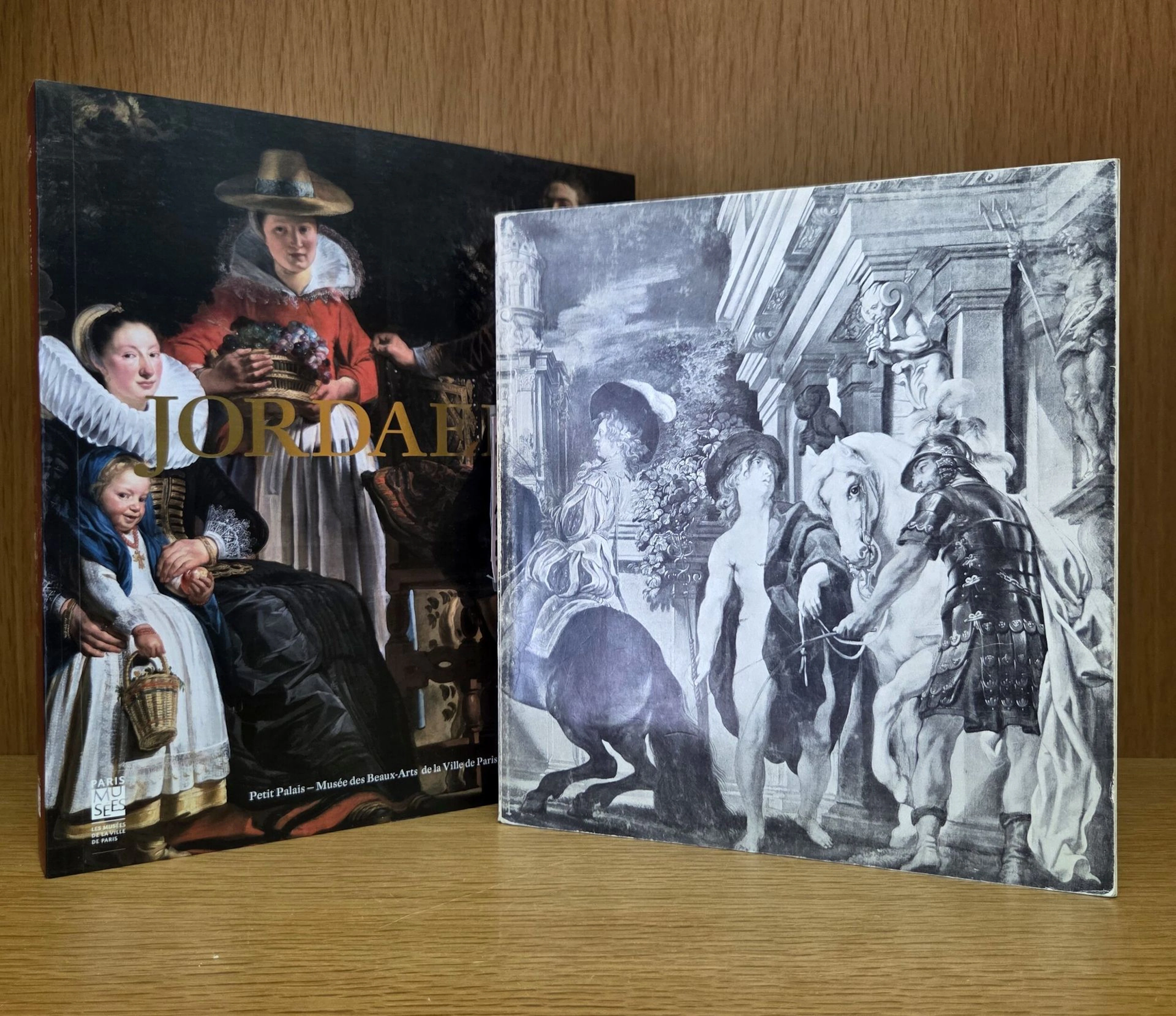 Set of two exhibition catalogs on Jacob JORDAENS: - Lot 207