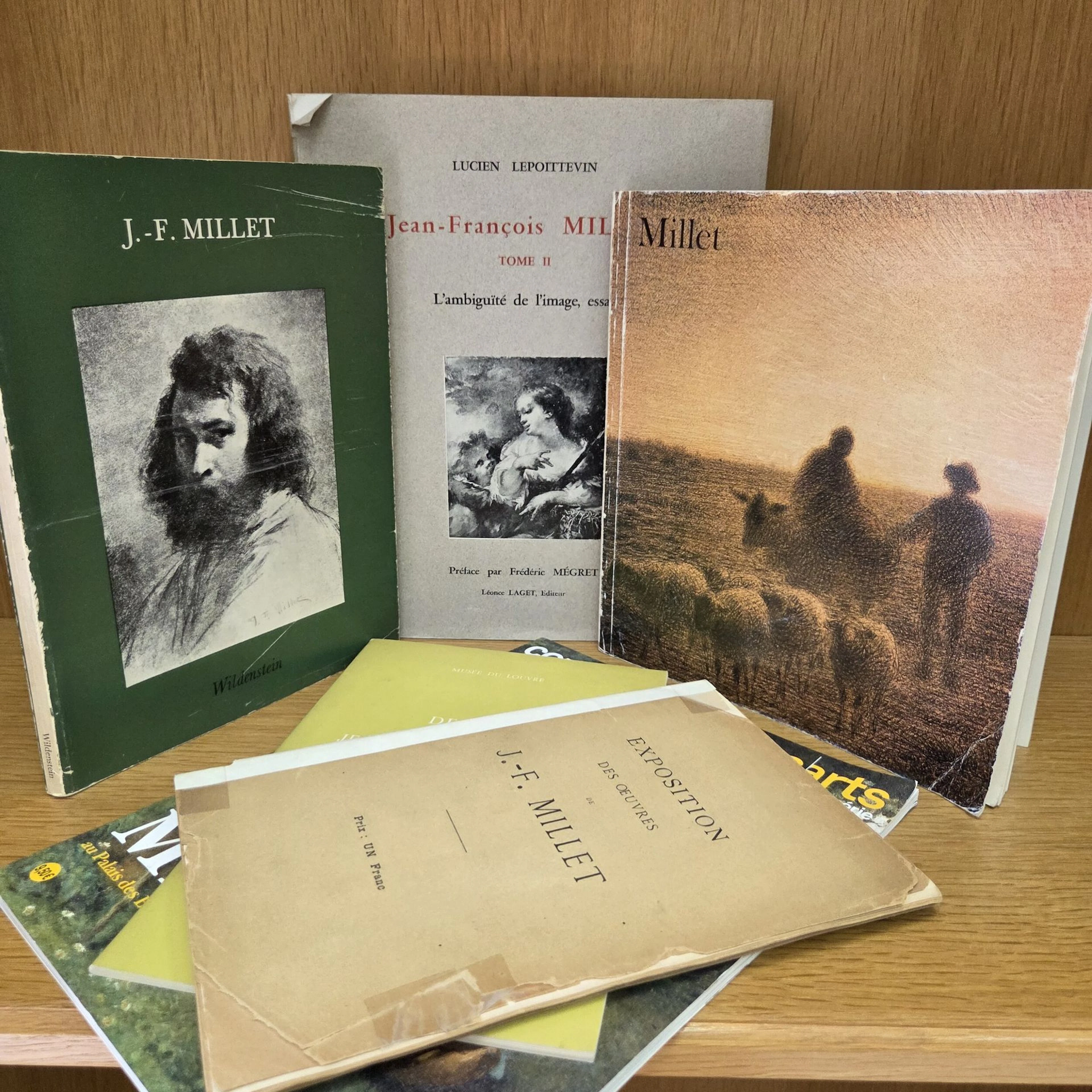 Set of works on Jean-François MILLET: - Lot 481