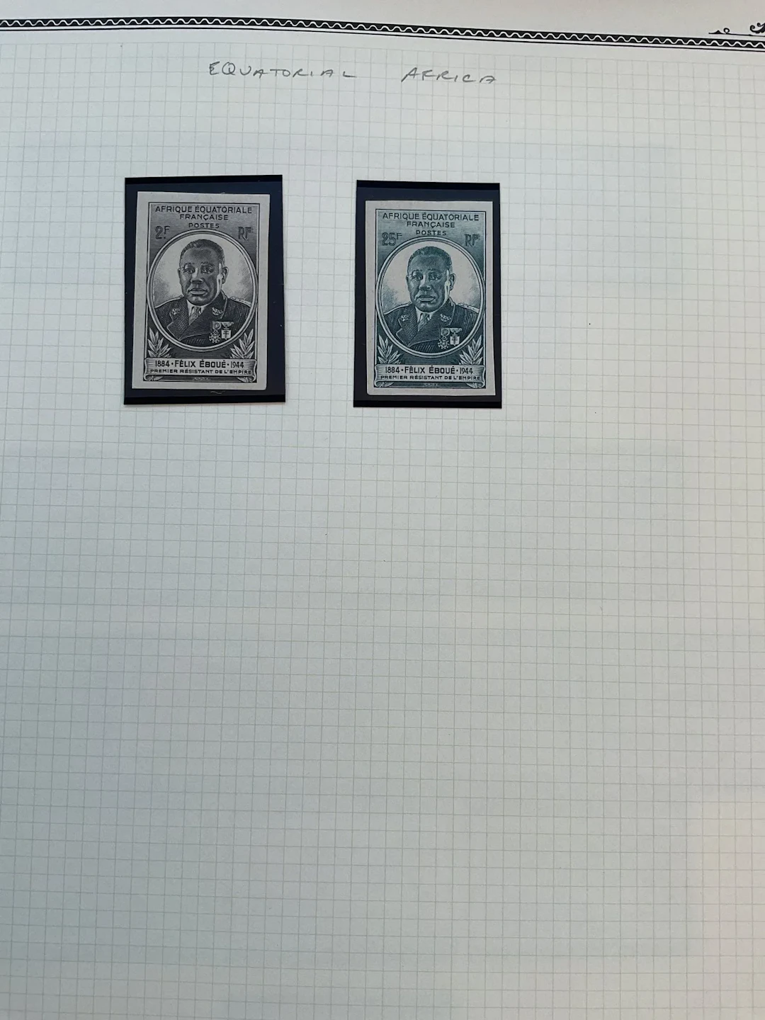 French Colonies - AEF: Nearly complete set of stamps from Fr - Lot 5