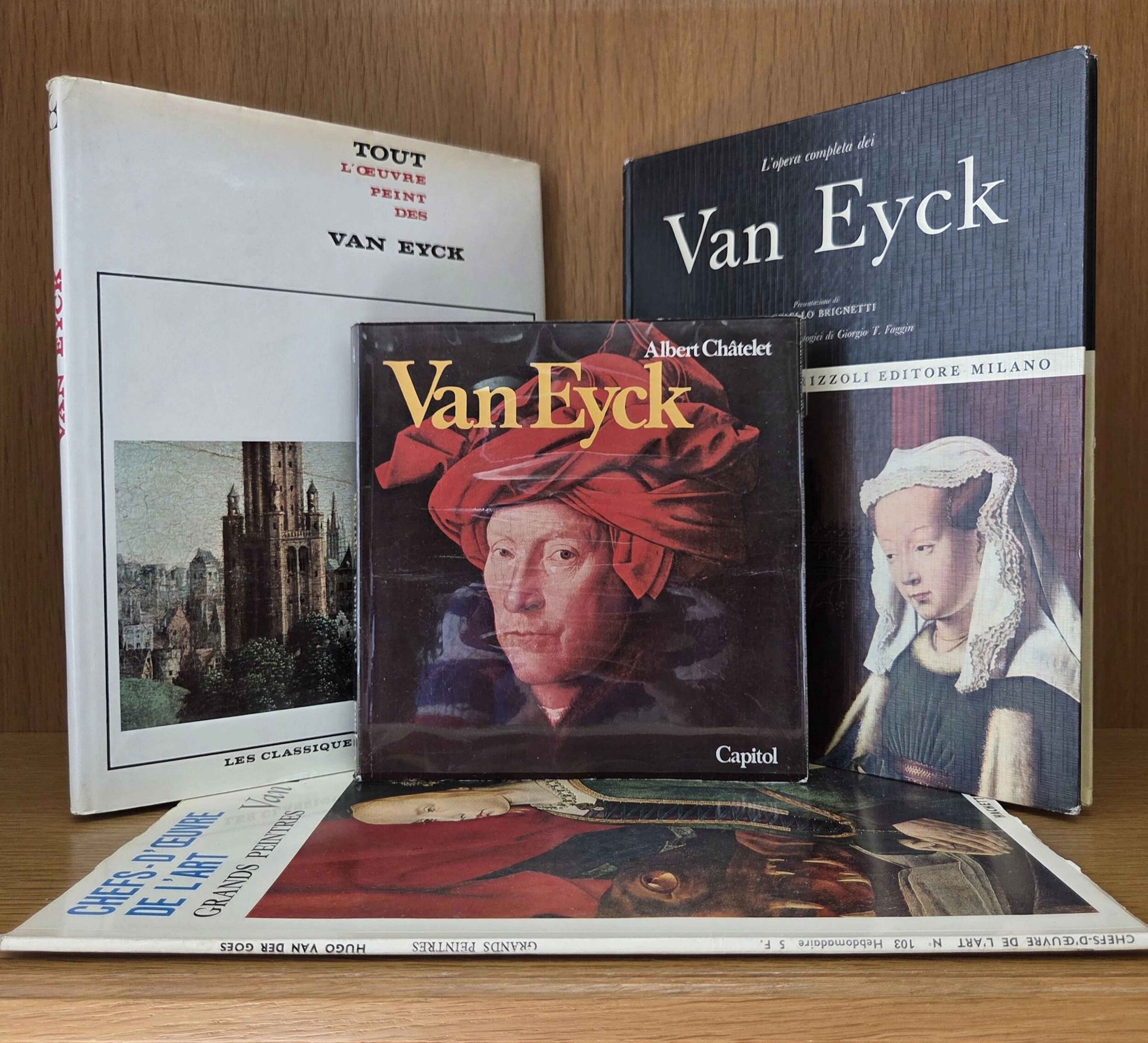 Set of books on VAN EYCK: - Lot 524