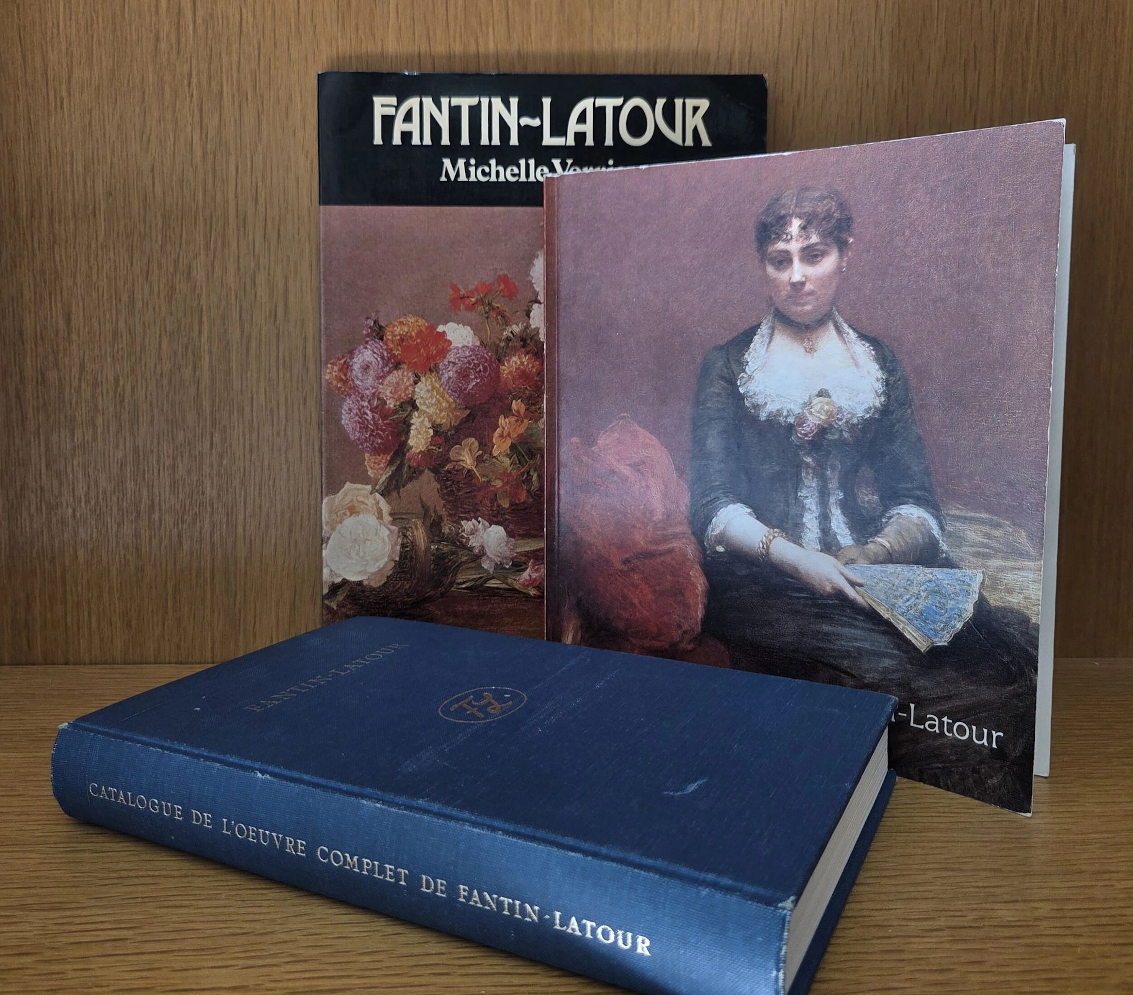 Collection of works on FANTIN-LATOUR: - Exhibition catalog: - Lot 258