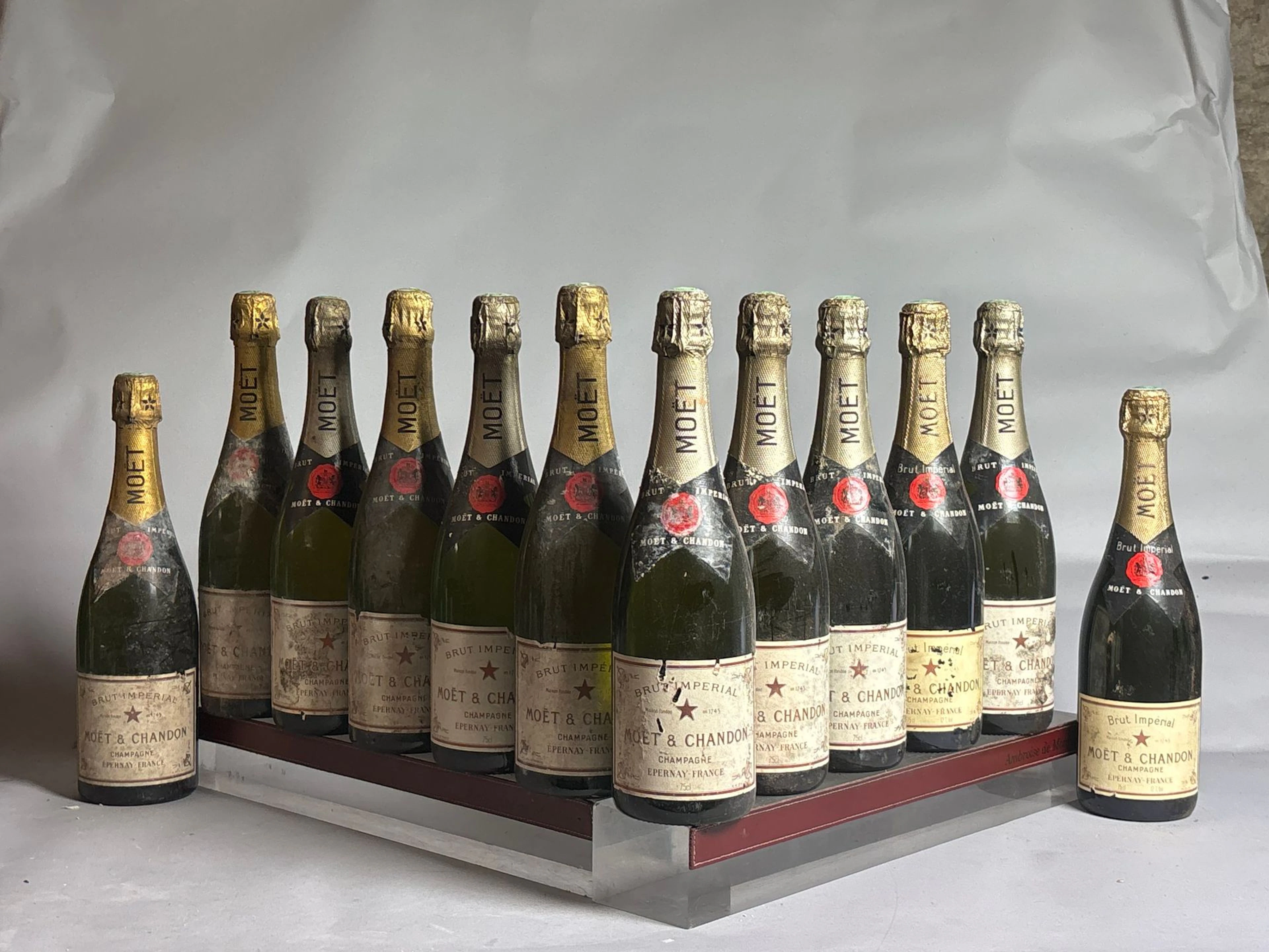 12 Bottles of MOËT CHANDON CHAMPAGNE. Lot SOLD AS-IS. - Lot 15
