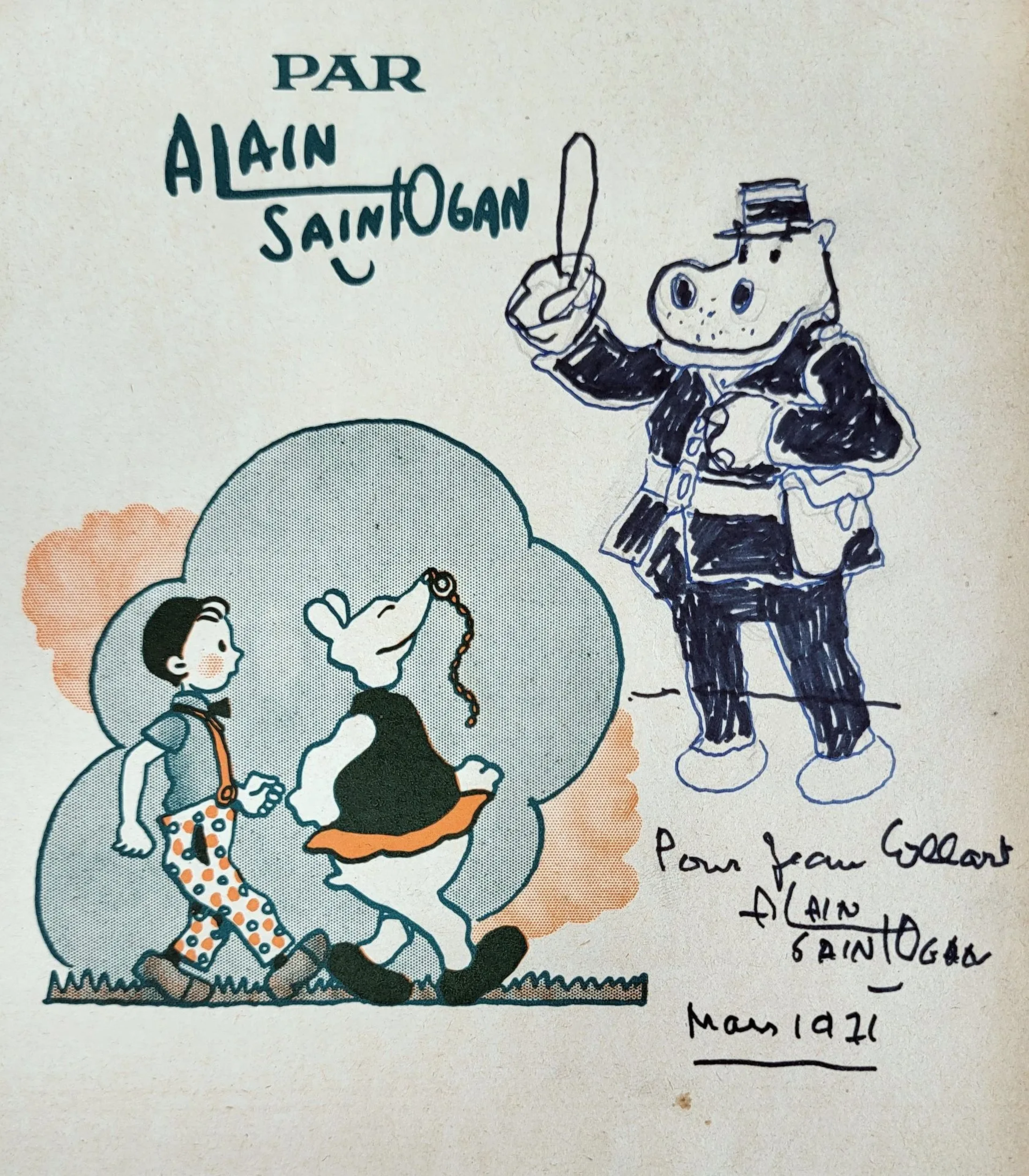 SAINT OGAN Alain - Lot 485
