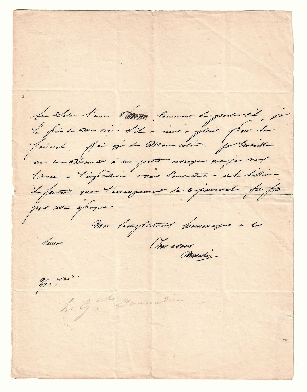 Gabriel DONNADIEU (Nîmes, Gard, 1777–1849) Although he was a - Lot 466