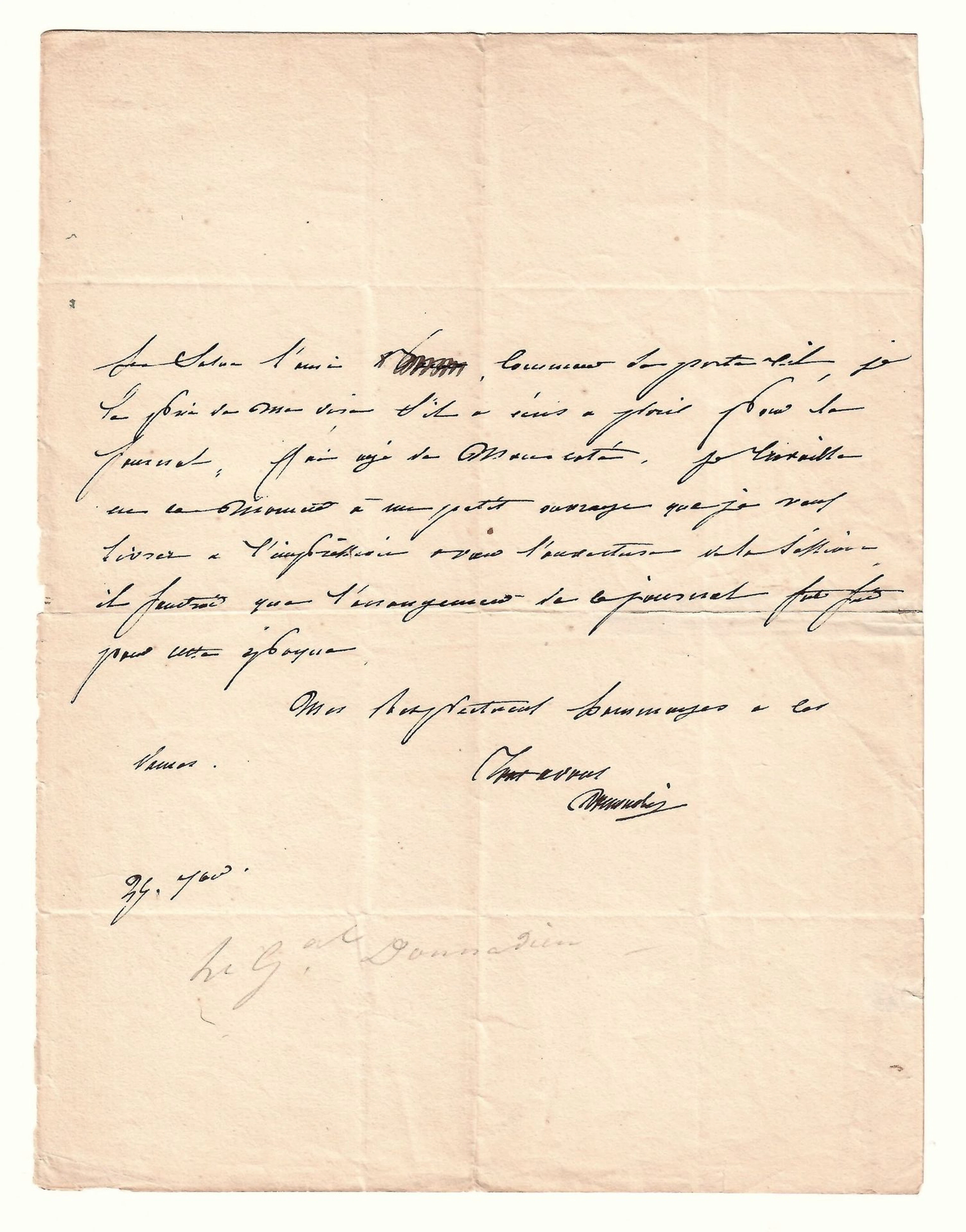 Gabriel DONNADIEU (Nîmes, Gard, 1777–1849) Although he was a - Lot 466