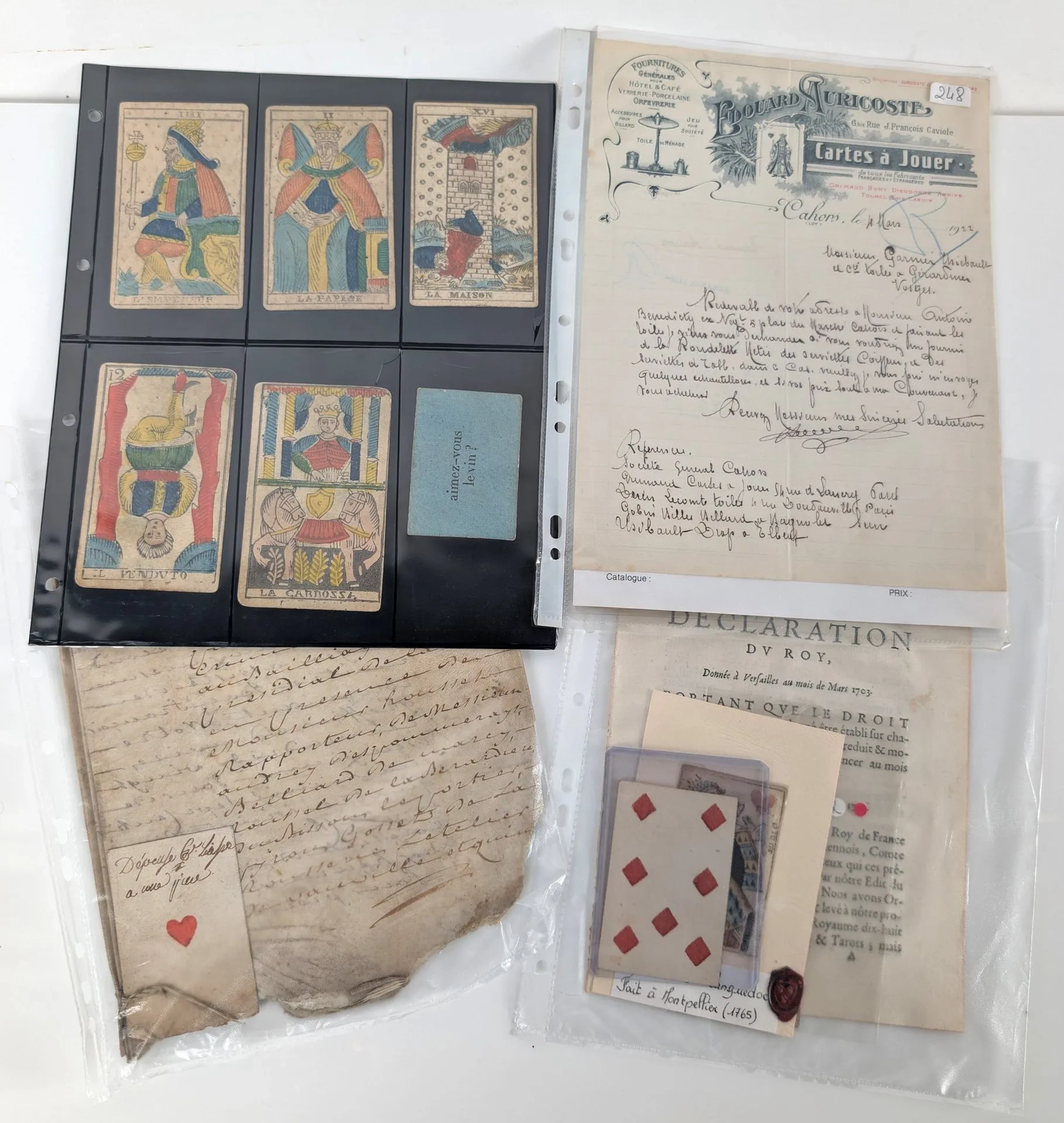 PLAYING CARDS - Lot 315