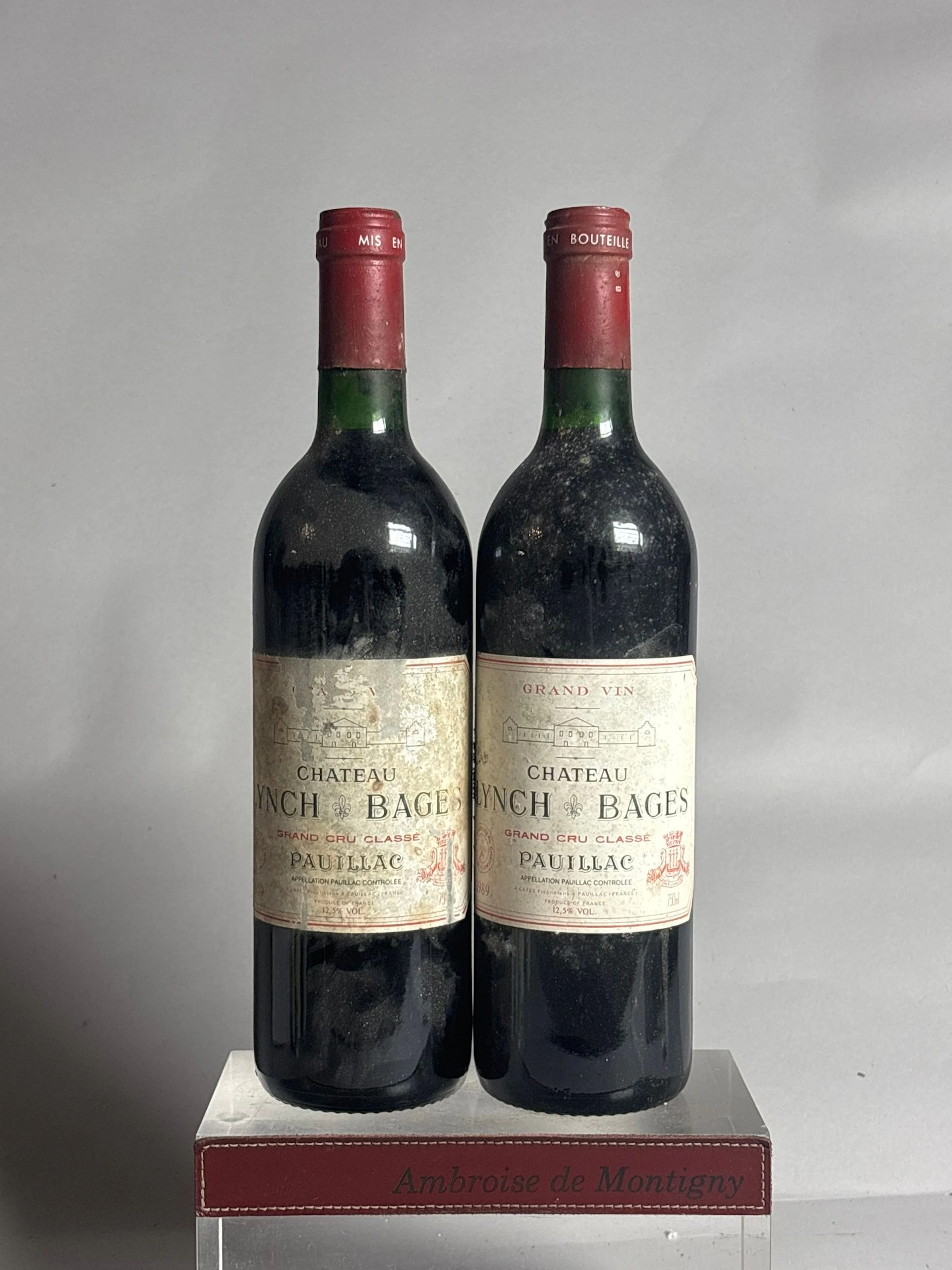 2 Bottles Château Lynch Bages 1989 - 5th GCC Pauillac - Lot 59