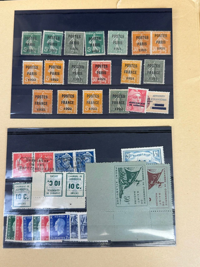 France SM: Collection of mostly mint France SM stamps, many - Lot 46