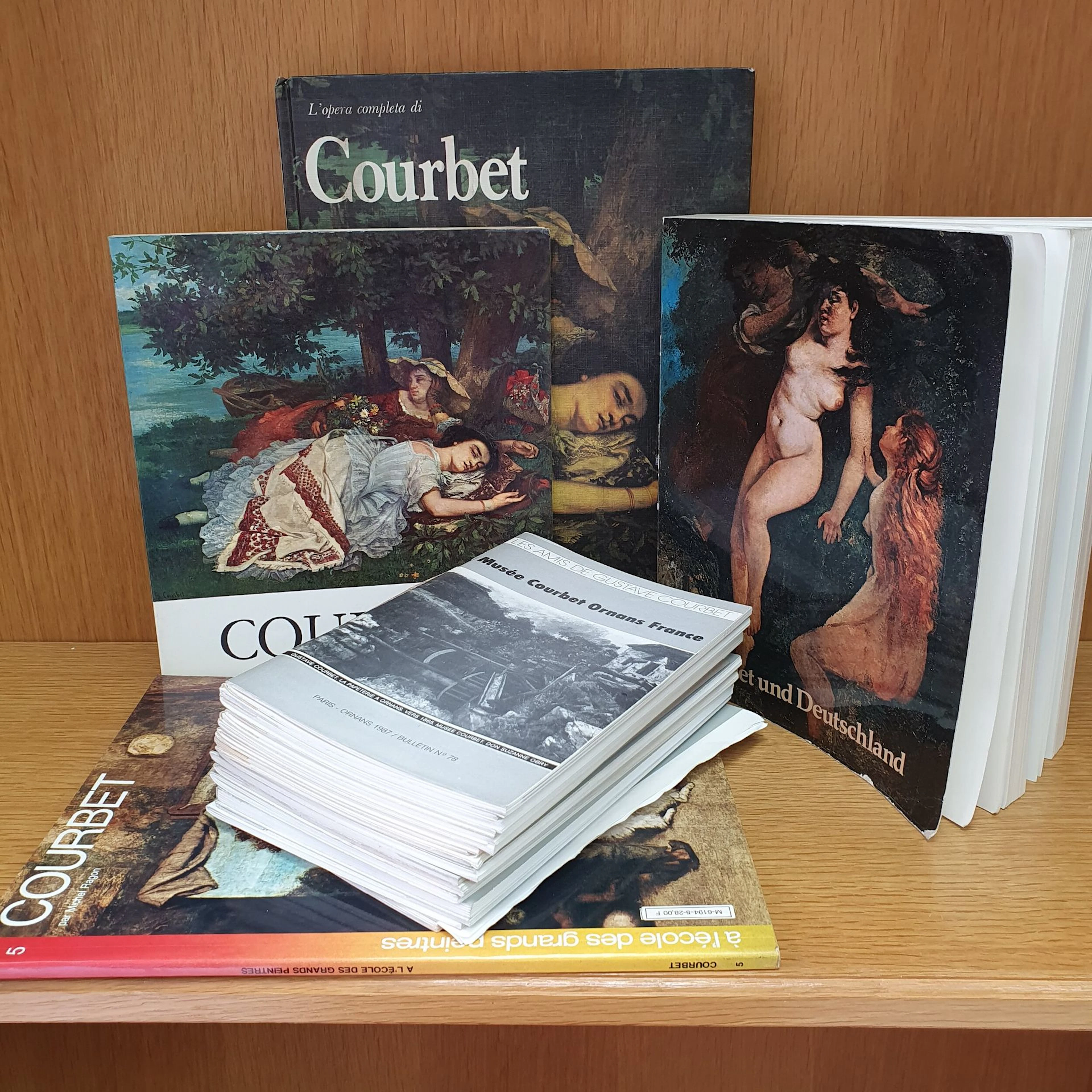 Collection of works on Gustave COURBET: - Lot 114