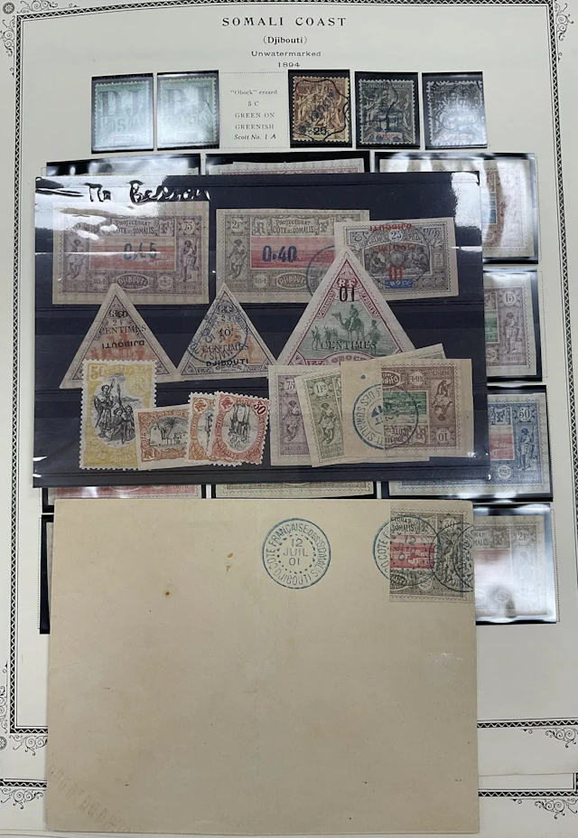 French Colonies - Somali Coast: Collection of Somali Coast s - Lot 15