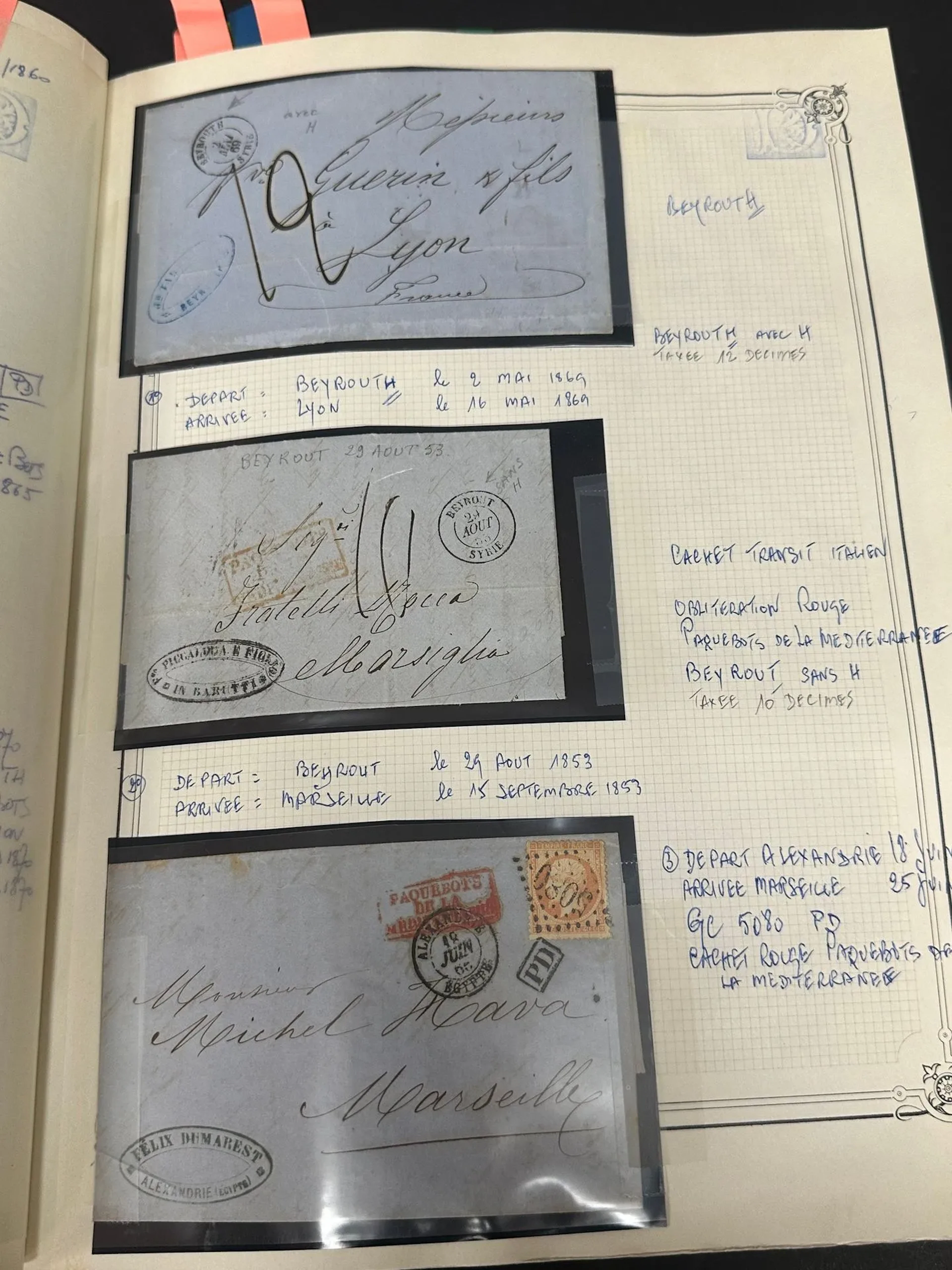 Levant: Stamp collection featuring all stamps from the Levan - Lot 147