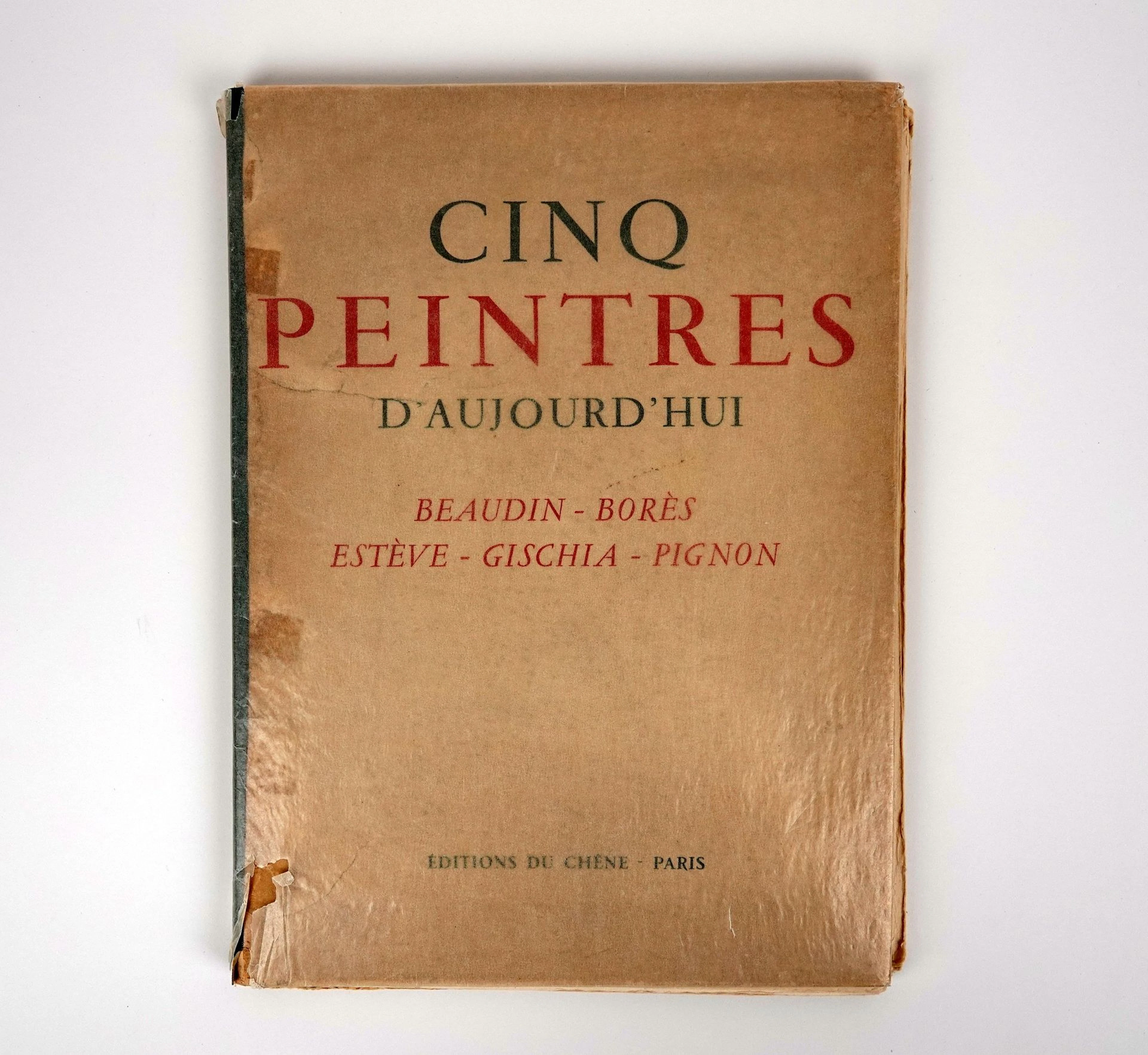 FIVE CONTEMPORARY PAINTERS. Beaudin—Borès—Estève—Gischia—Pig - Lot 210
