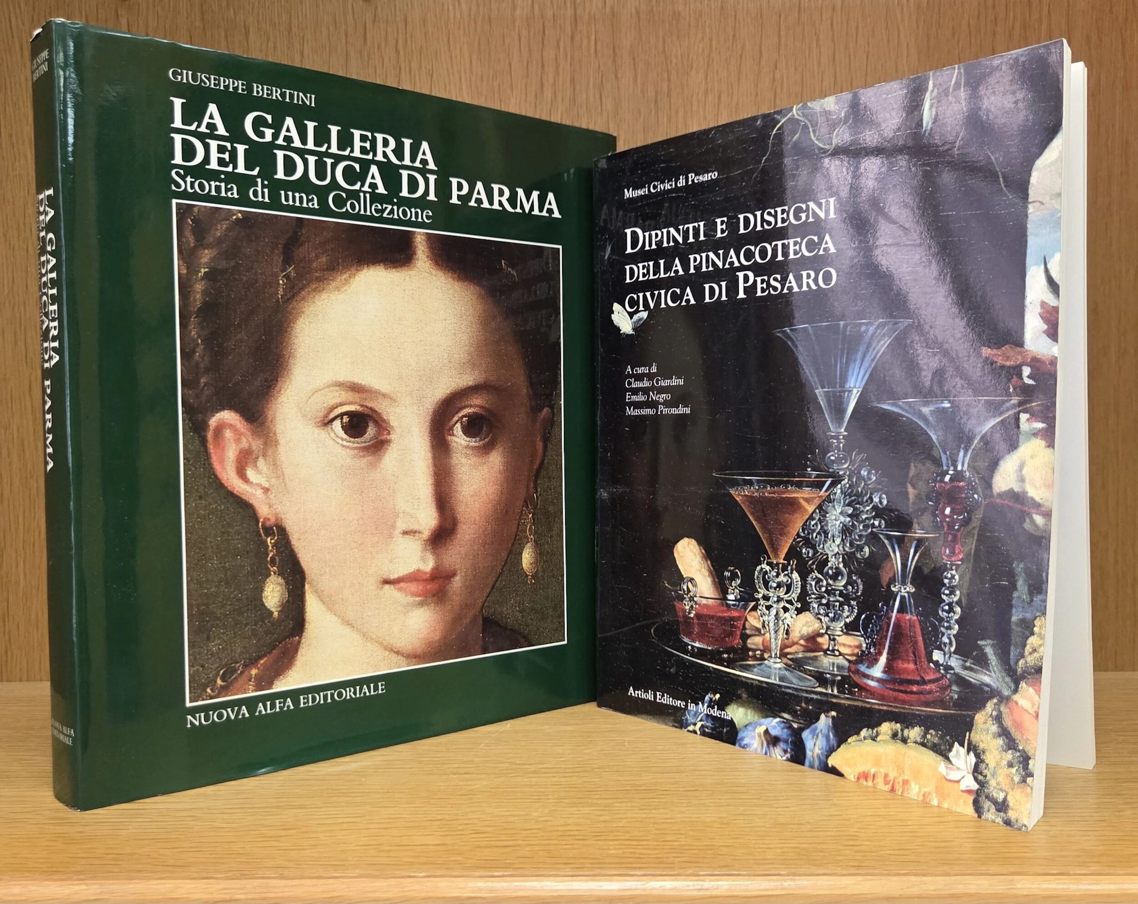 Set of two books: - Dipinti e Disegni della Pinacoteca civic - Lot 366