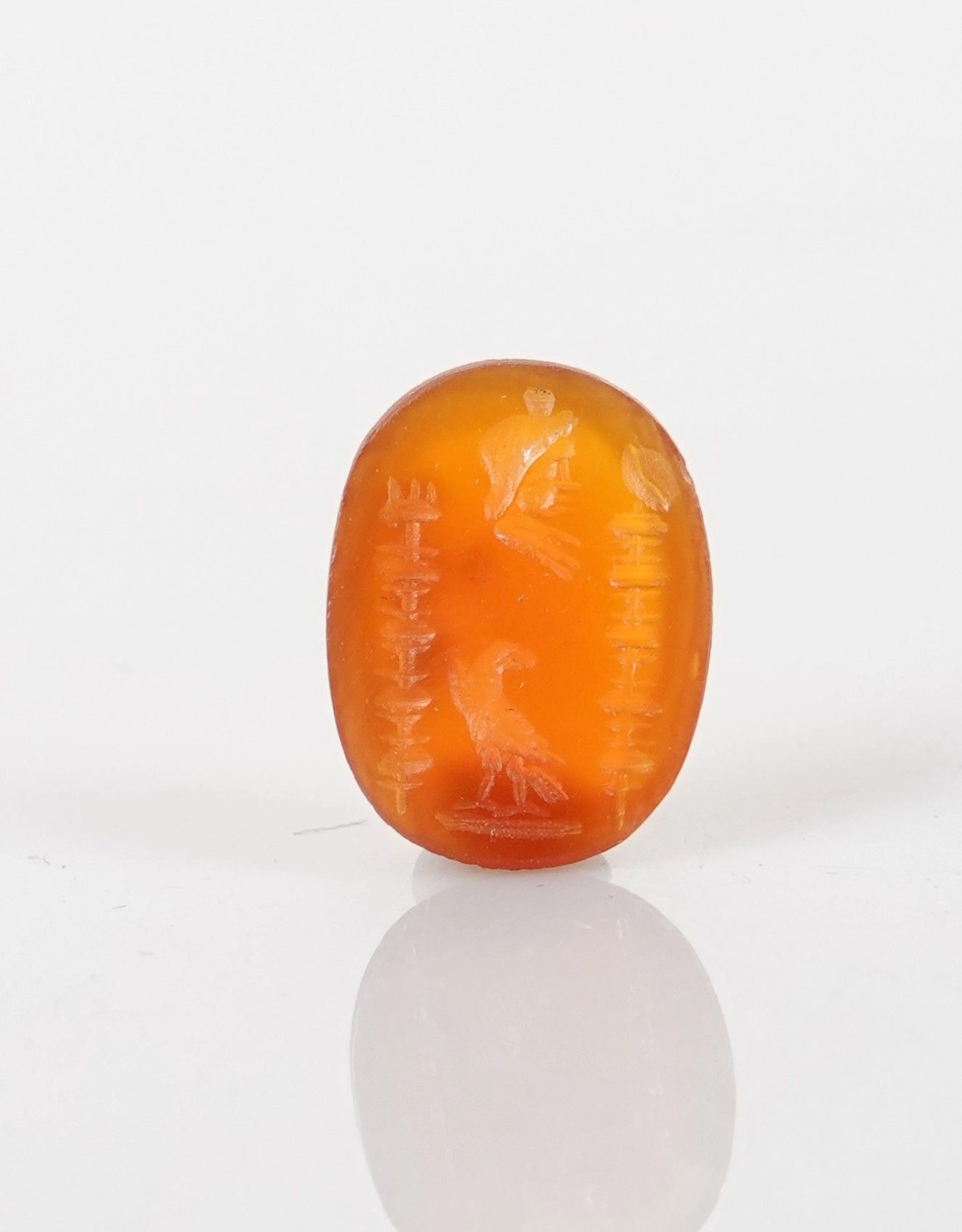 Magical intaglio depicting an eagle surmounted by the head o - Lot 276