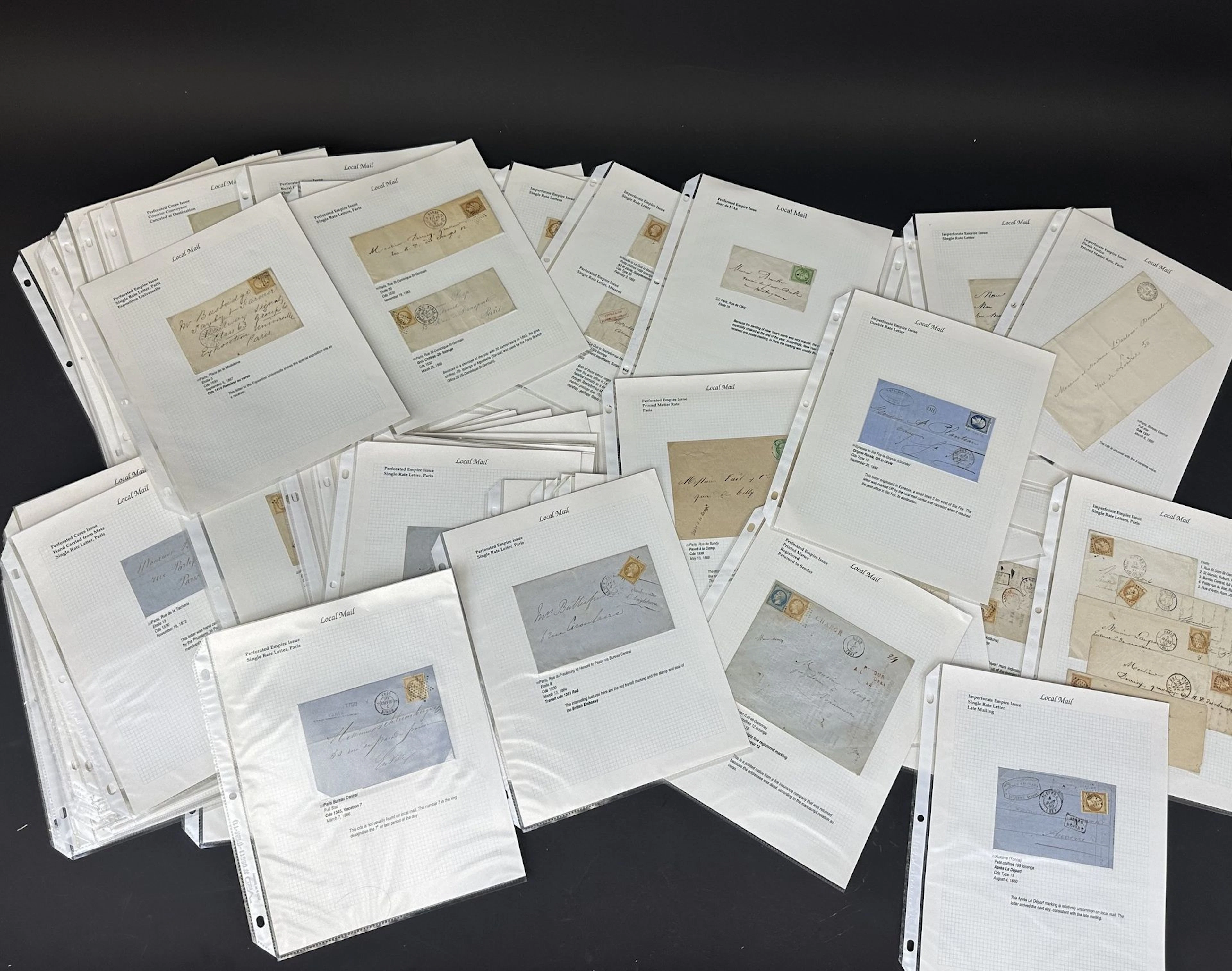 France - Letters 1849–1905: From the 1849 issue to the Sage - Lot 49