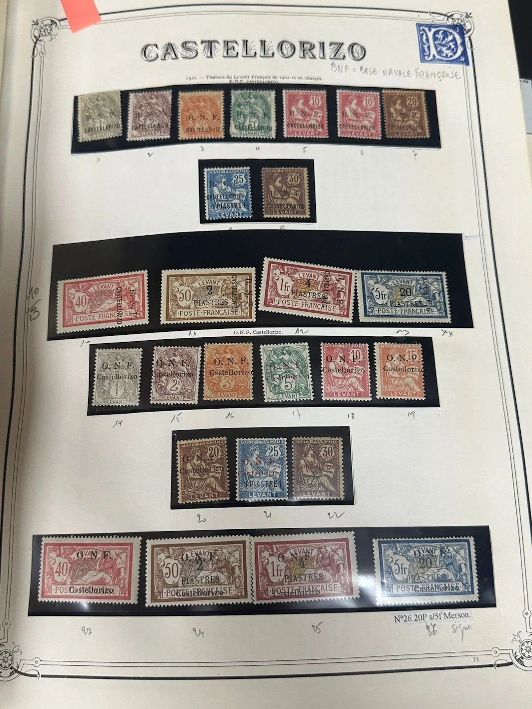 French Colonies - Levant: A collection of various colonies i - Lot 146