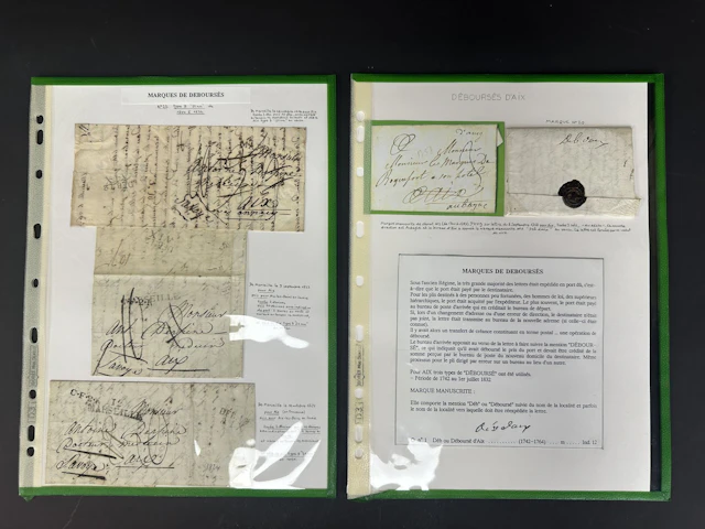 Disbursements - Aix: Set of disbursement records from Aix, i - Lot 82