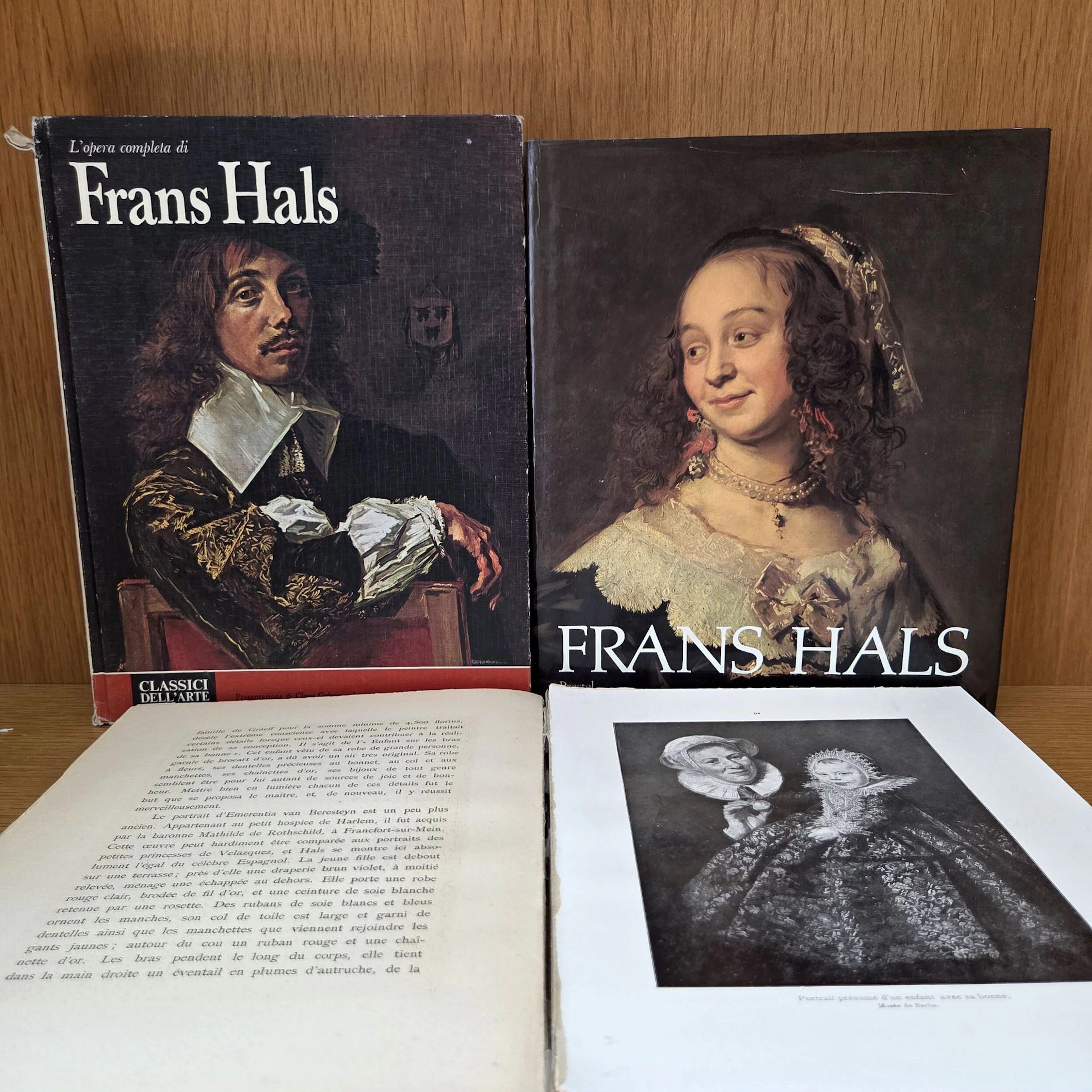 Set of two books on Frans HALS: - Lot 525