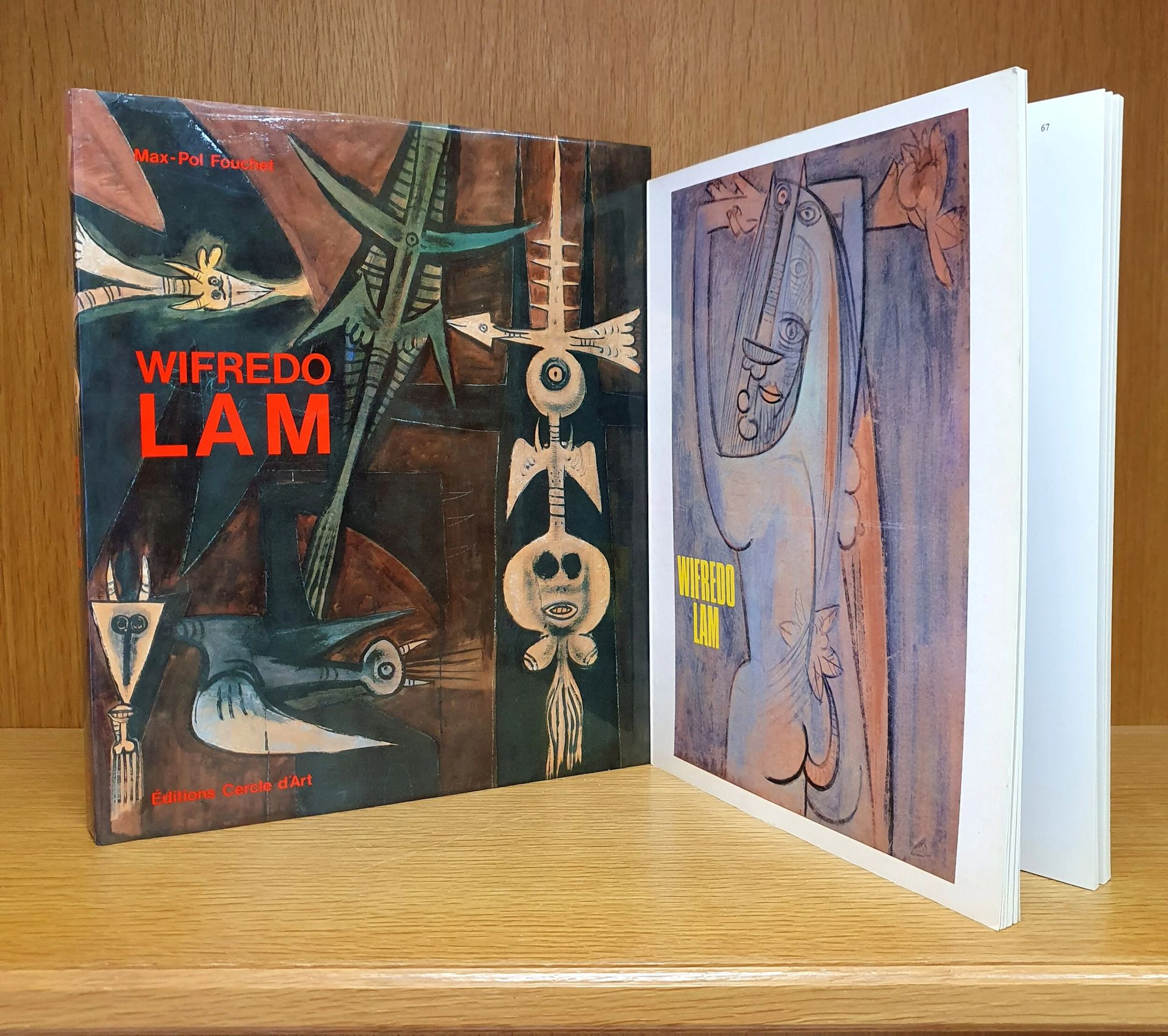 Set of two books on Wifredo LAM: - Lot 129
