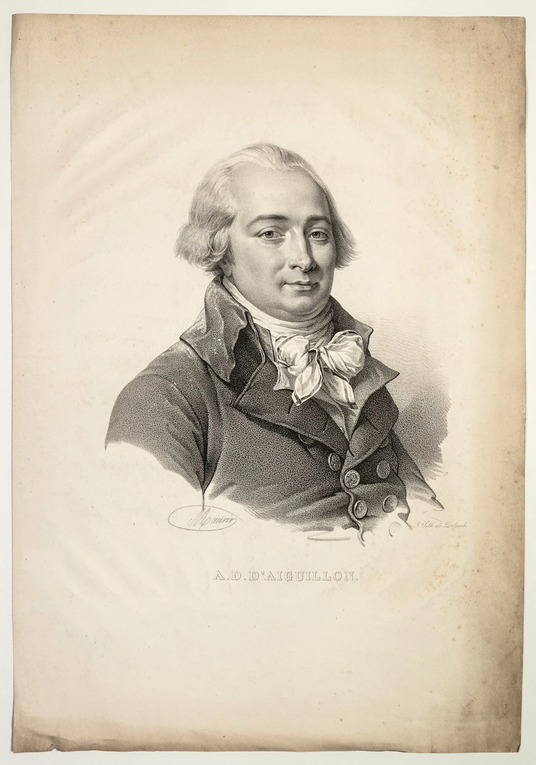 Armand Désiré de VIGNEROT DU PLESSIS, Duc d'AIGUILLON et Duc - Lot 456
