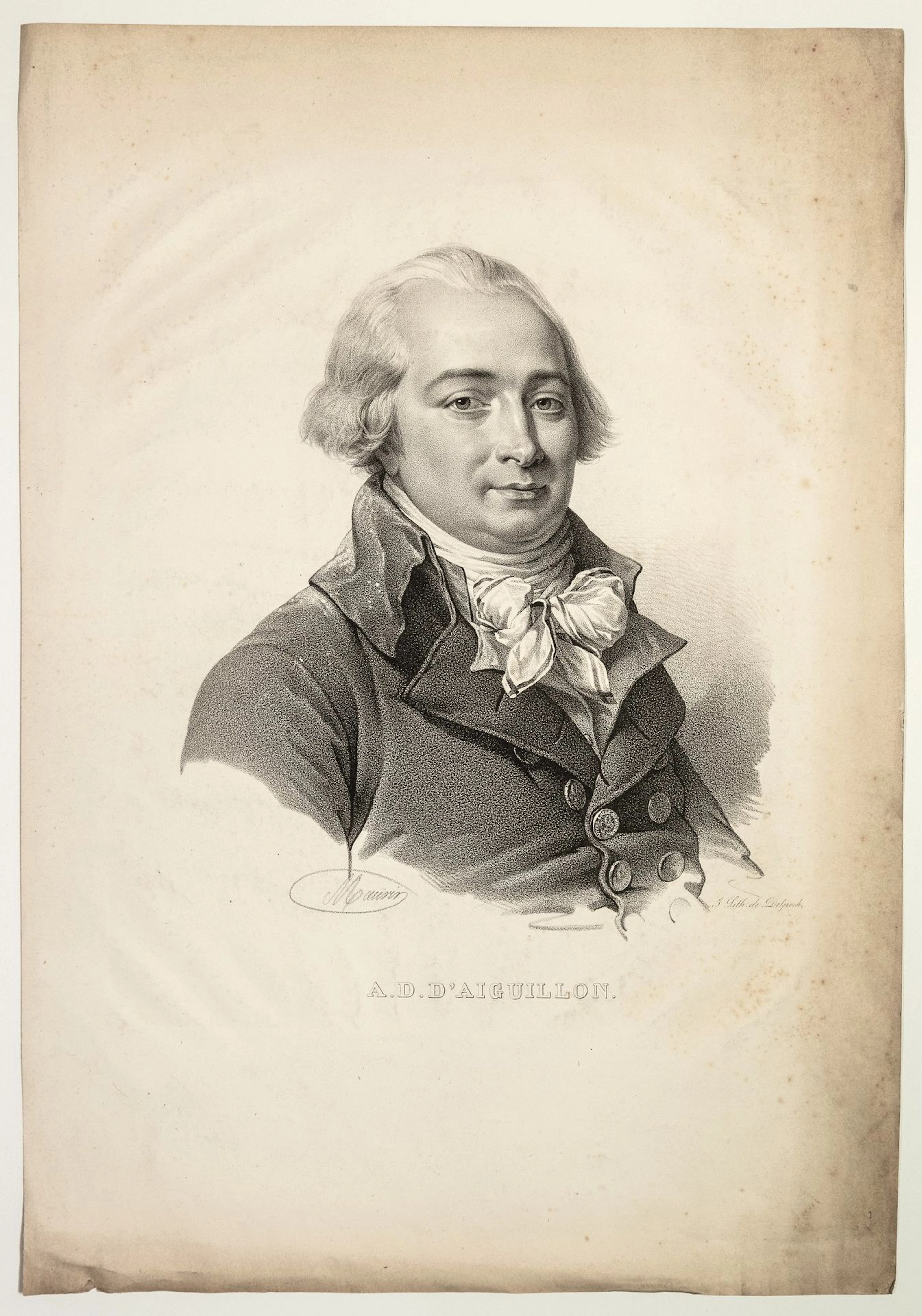 Armand Désiré de VIGNEROT DU PLESSIS, Duc d'AIGUILLON et Duc - Lot 456