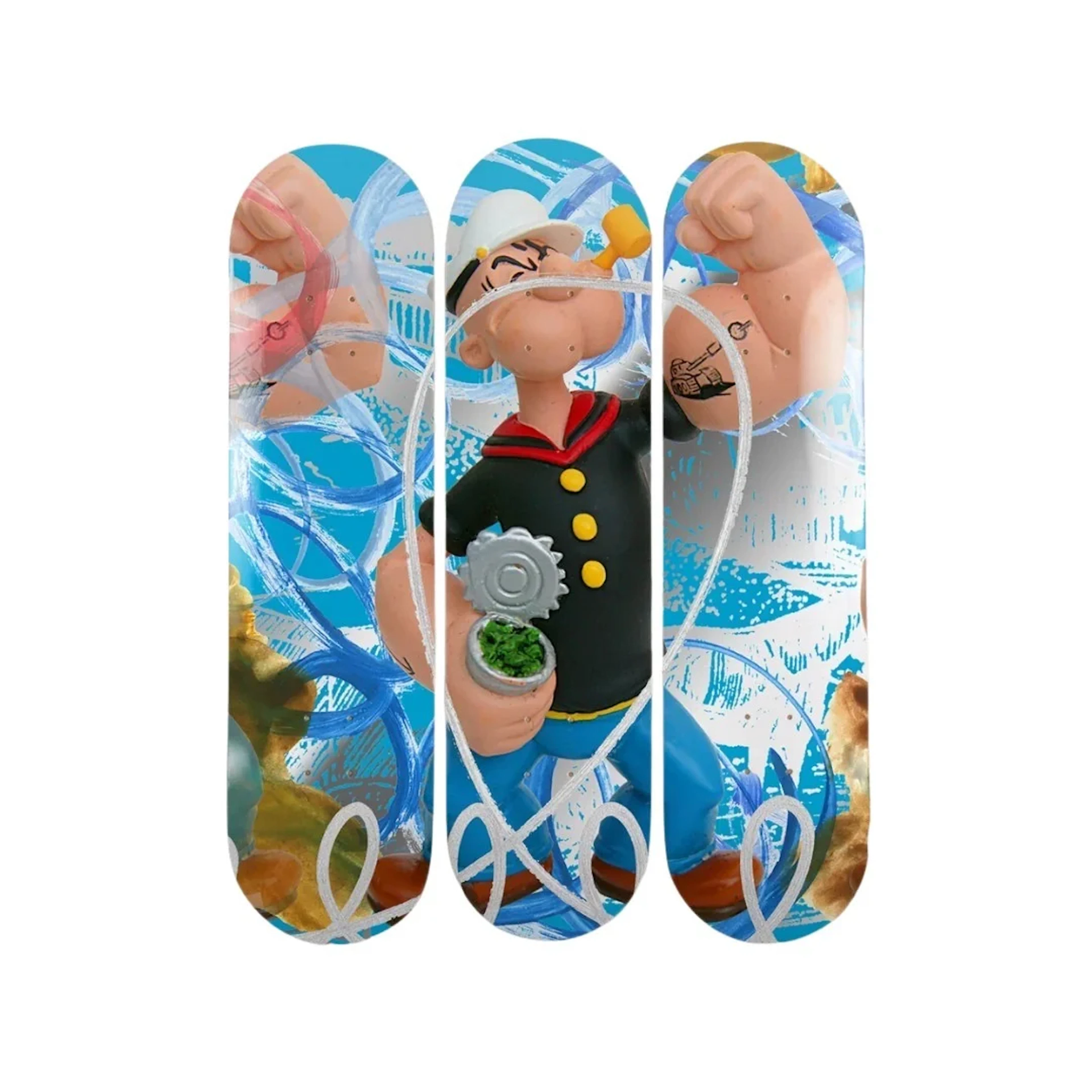 JEFF KOONS & THE SKATEROOM SKATEBOARD DECKS.
