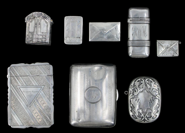 SILVER. Collection of (8) Silver Objects.
