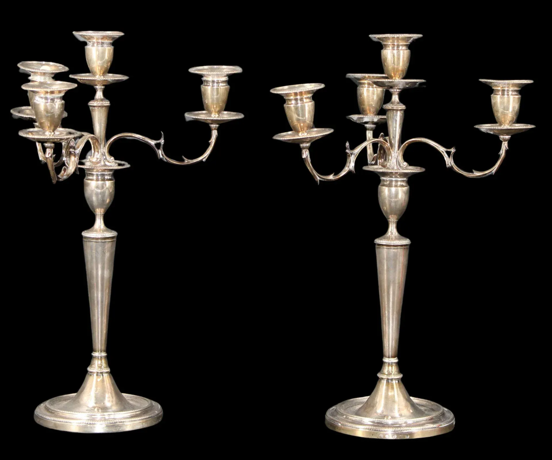 SILVER. Pair of James Garrard Victorian English