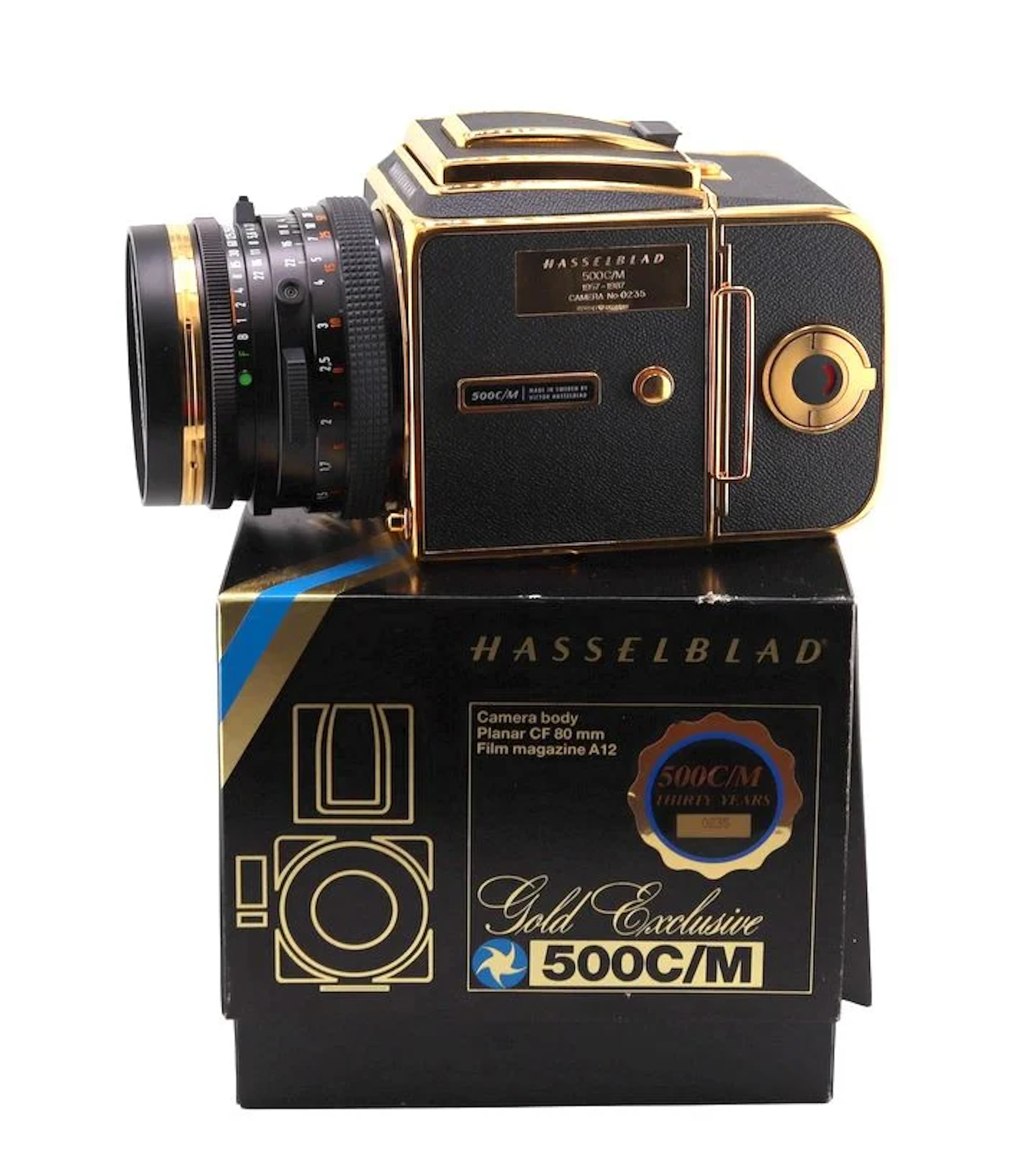 Hasselblad 500c/m Gold Exclusive #0235 Camera