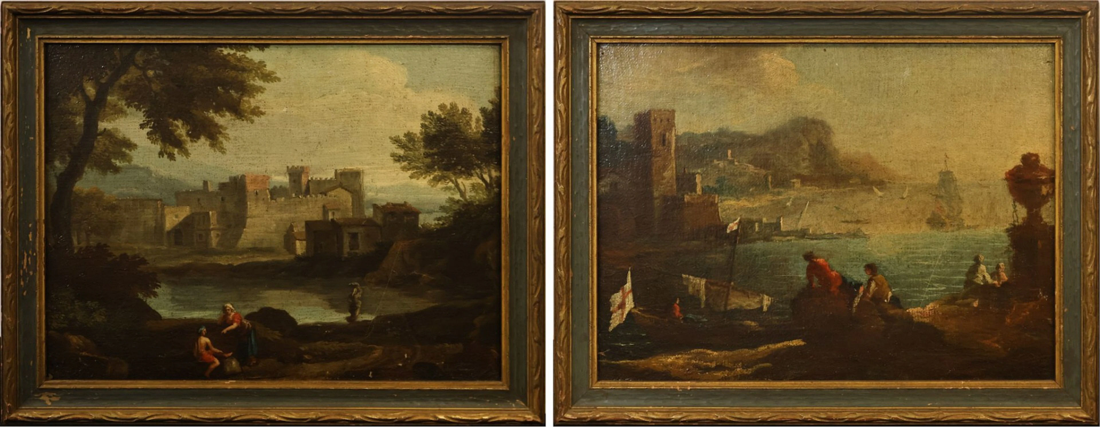 JAN FRANS VAN BLOEMEN (FOLLOWER OF) [2 WORKS].