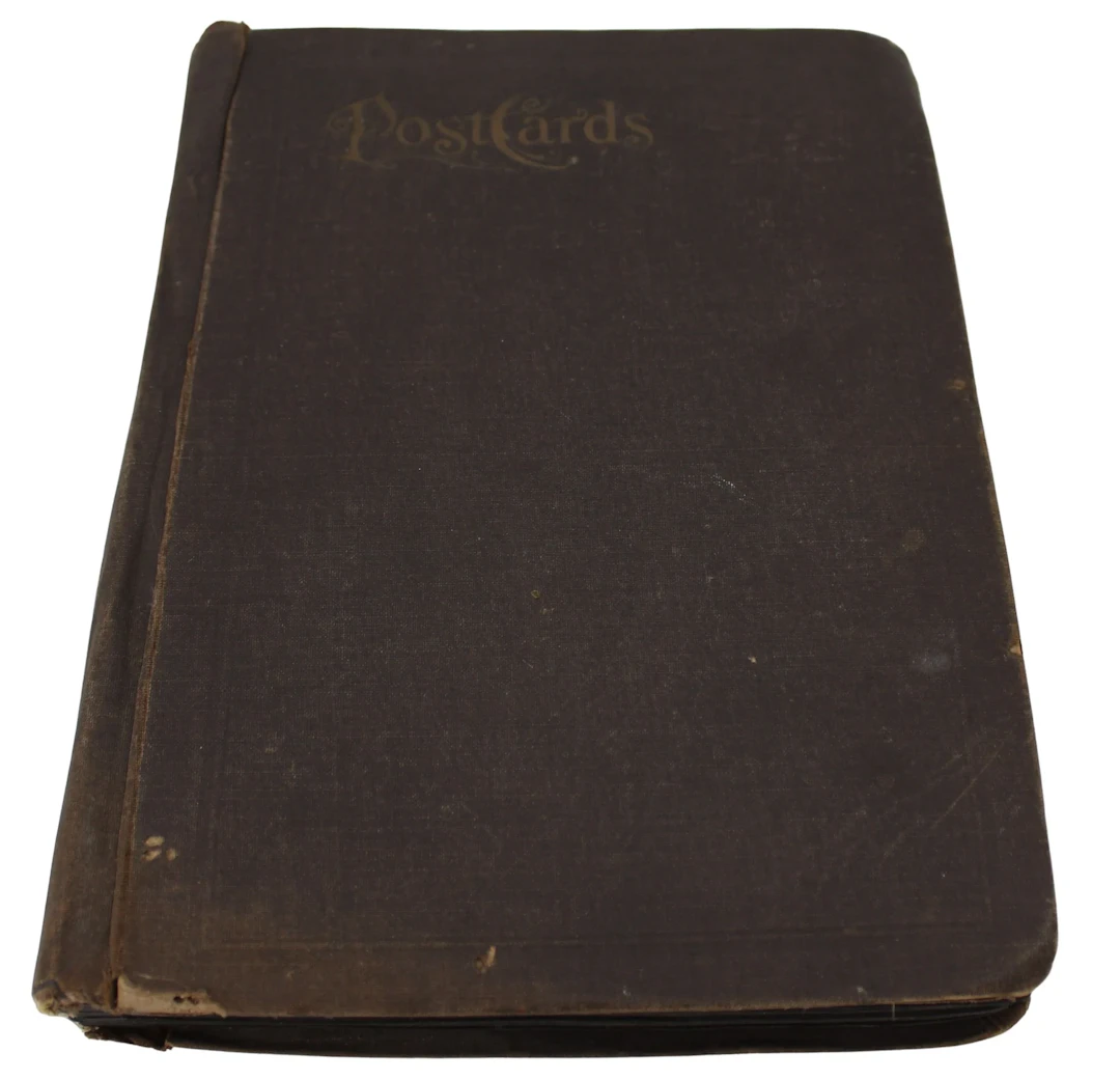 Antique Alaska Post Card Collection Book