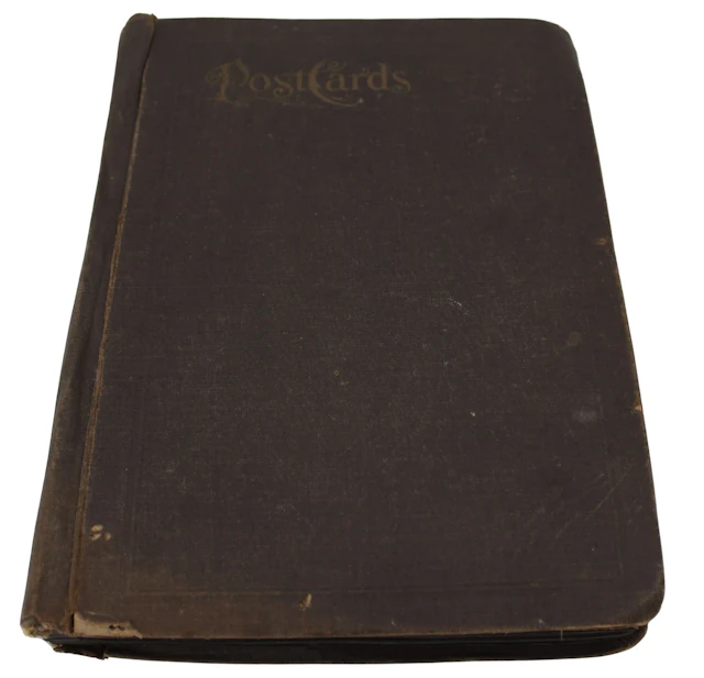 Antique Alaska Post Card Collection Book