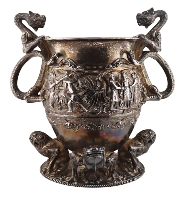 SILVER. HENRIK MOLLER .830 Silver Centerpiece Bowl