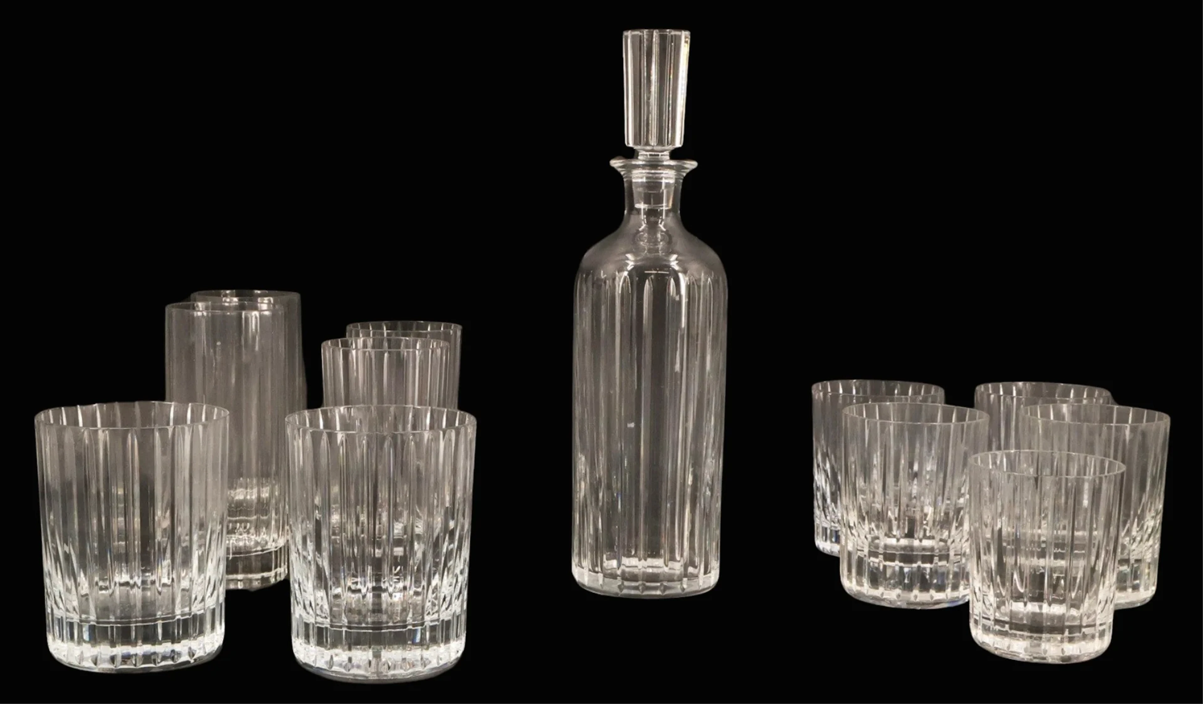 Baccarat "Harmonie" Stemware & Decanter.