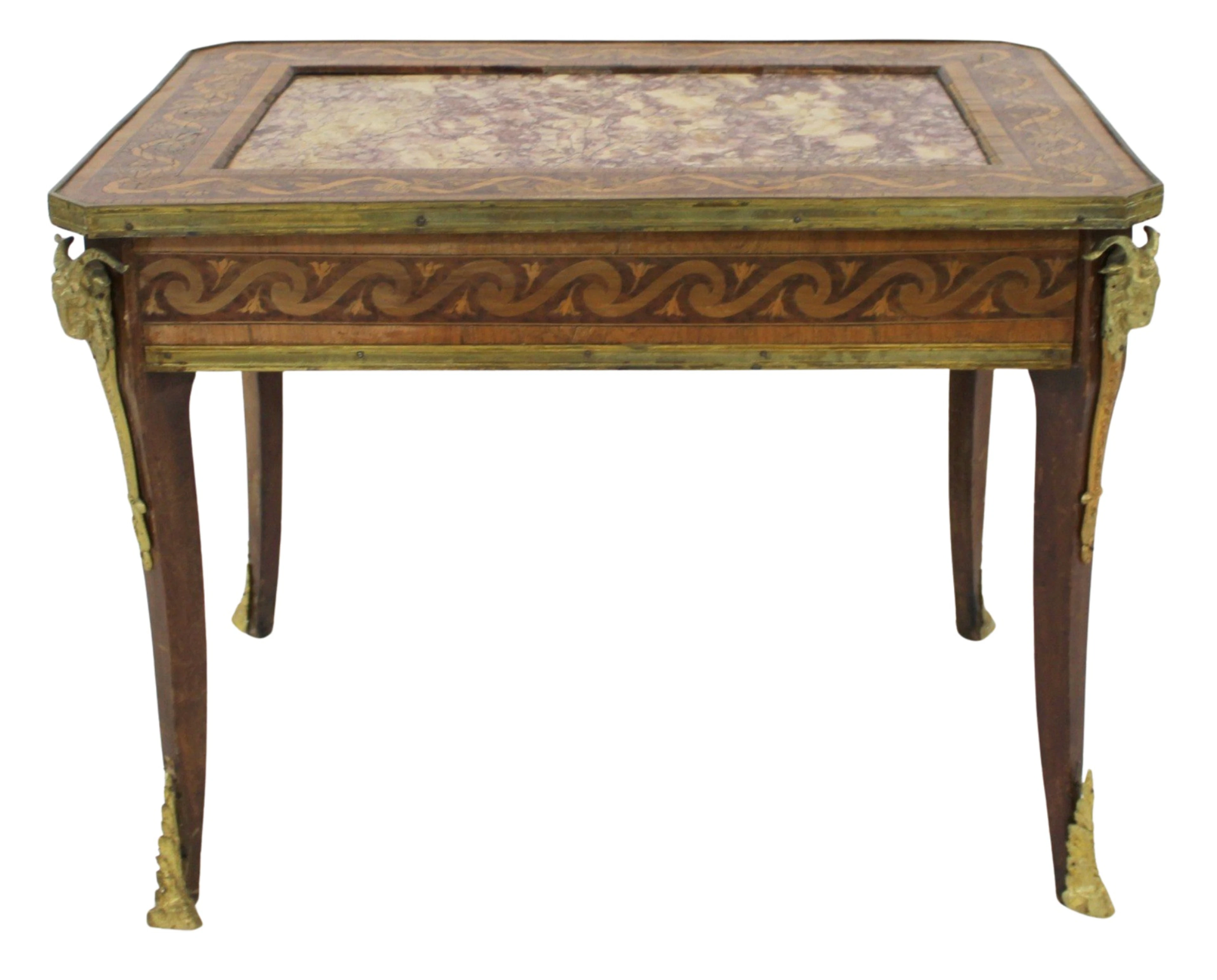 Art Deco Satinwood, Inlaid & Bronze Mounted