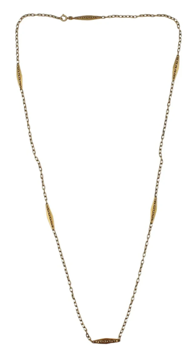 JEWELRY. Signed Uno-a-erre Italian 18kt Gold