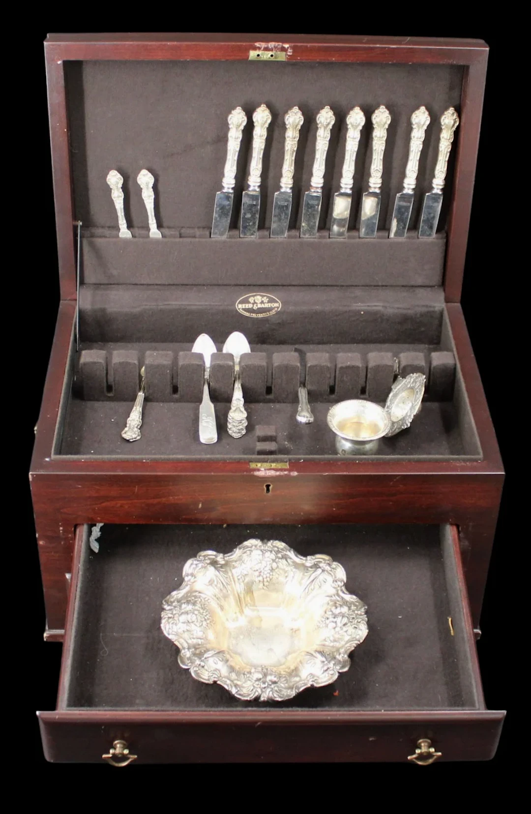 SILVER. Misc. Silver Flatware & Hollowware.
