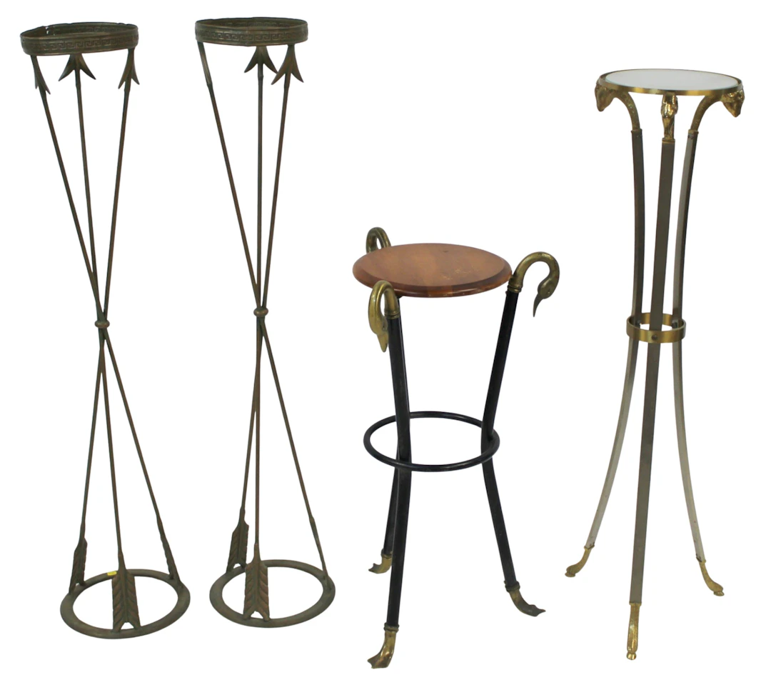 Lot of Assorted Vintage Pedestals.