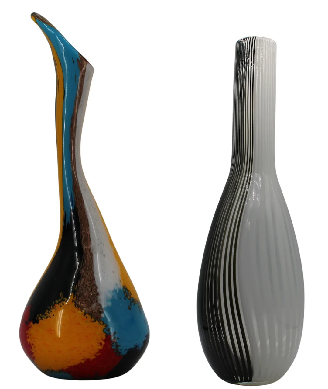 (2) Dino Martens Vases