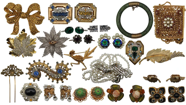 JEWELRY. Group of Costume Jewelry Inc Ralph Lauren