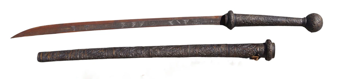 Burmese Temple Dha Sword.