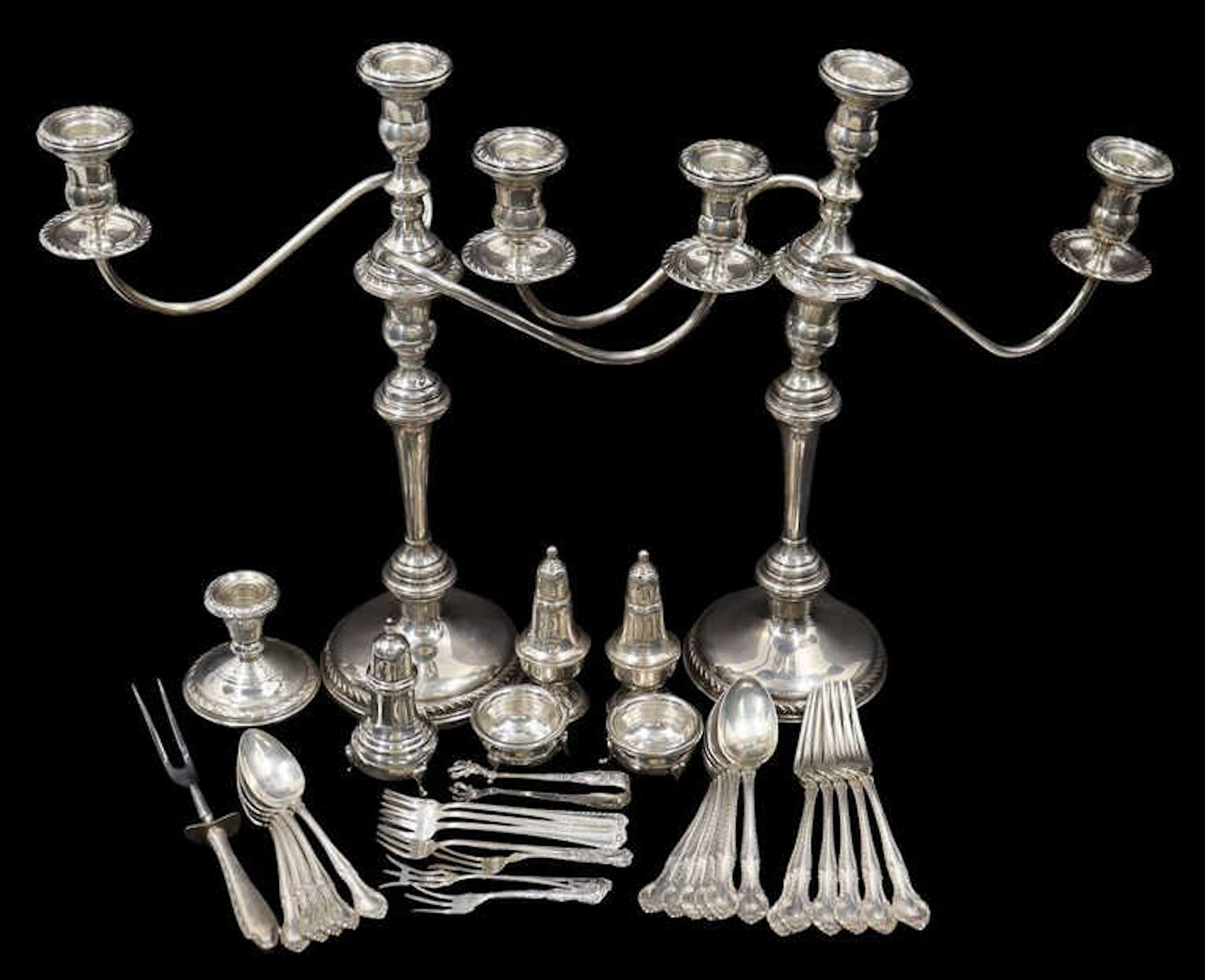 STERLING Sterling Flatware and Weighted Hollowware