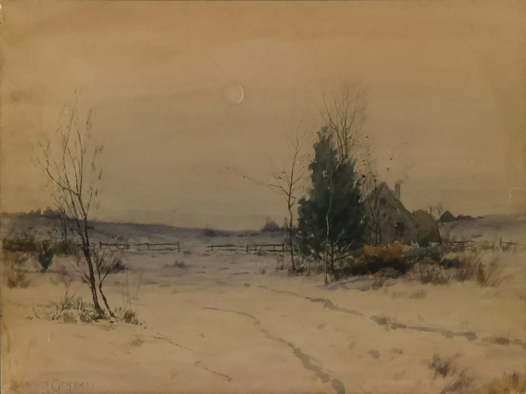 LEONARD OCHTMAN (AMERICAN, 1854-1934).