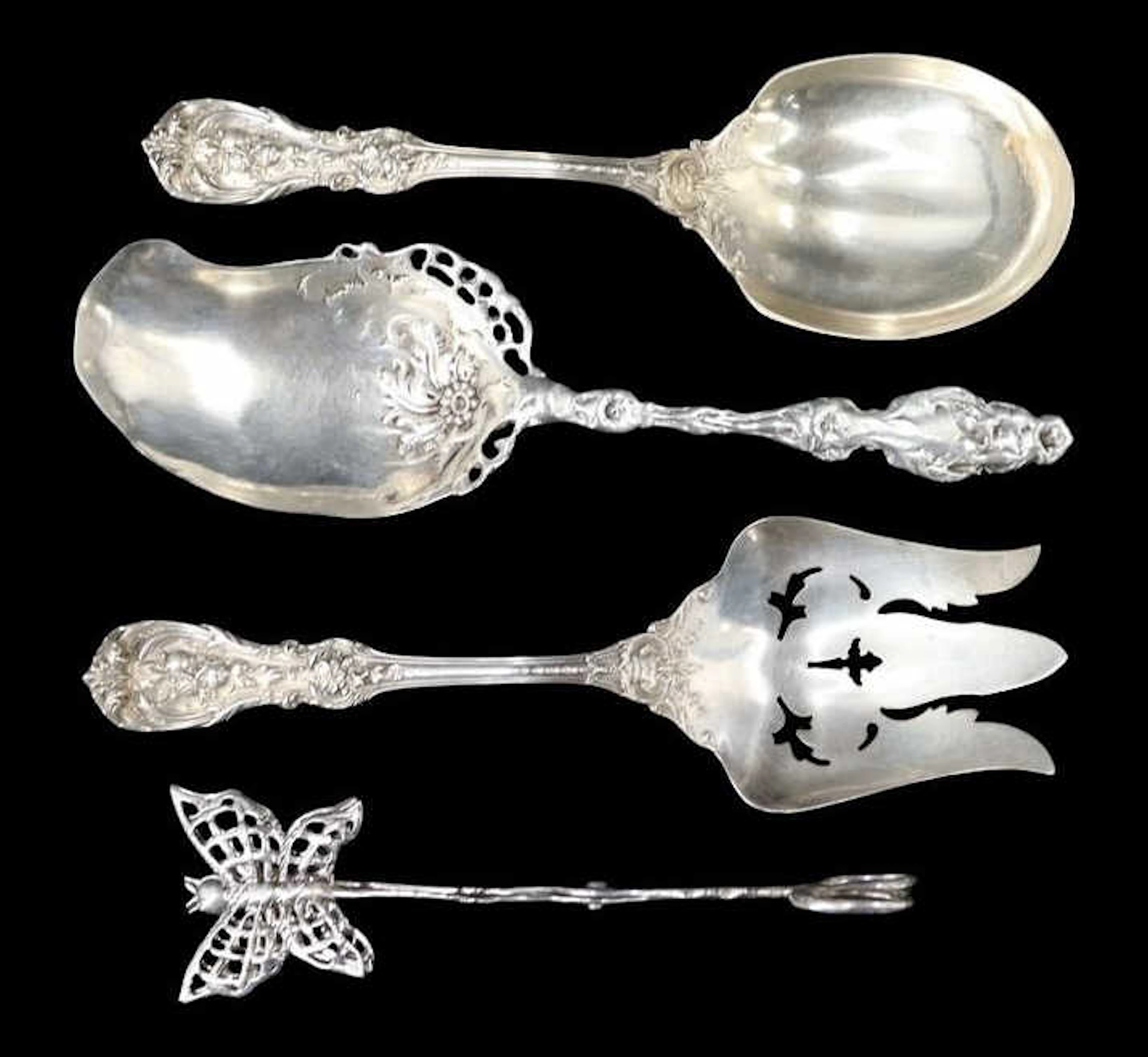 STERLING. Reed & Barton Francis I Serving Pieces.