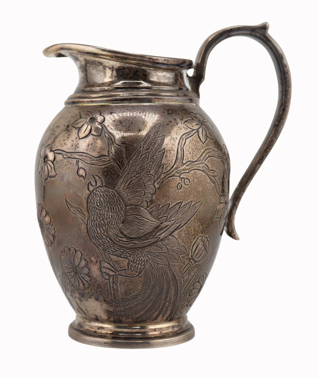 STERLING. Tiffany & Co. Japanese Sterling Pitcher.